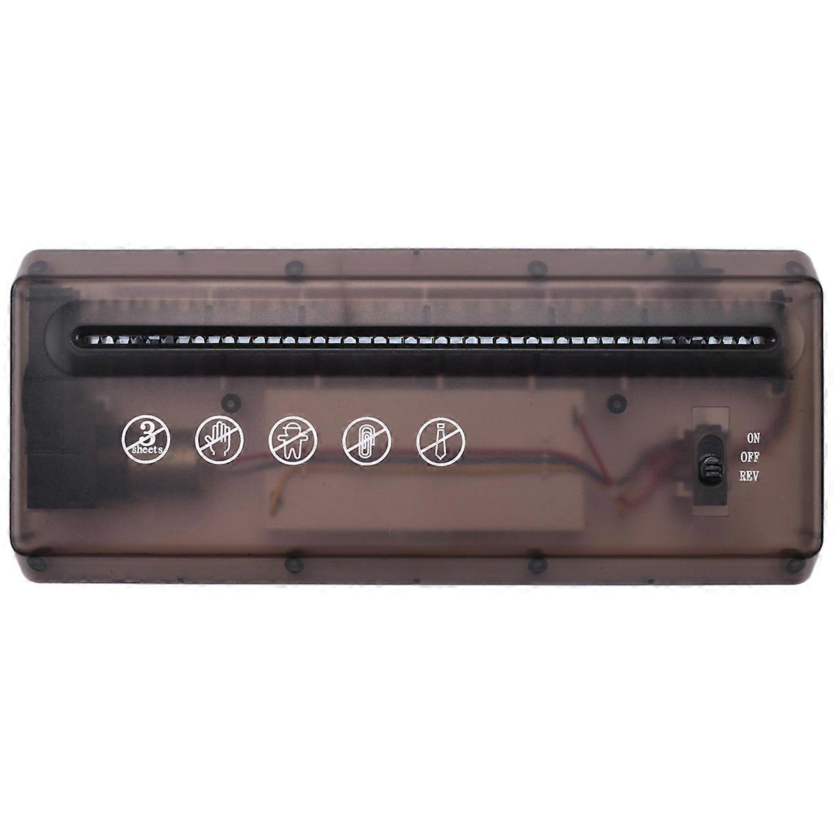 USB Electric Dual Purpose Paper Shredder Desktop Mini Financial Bill A4 Paper Shredder Paper Cutter