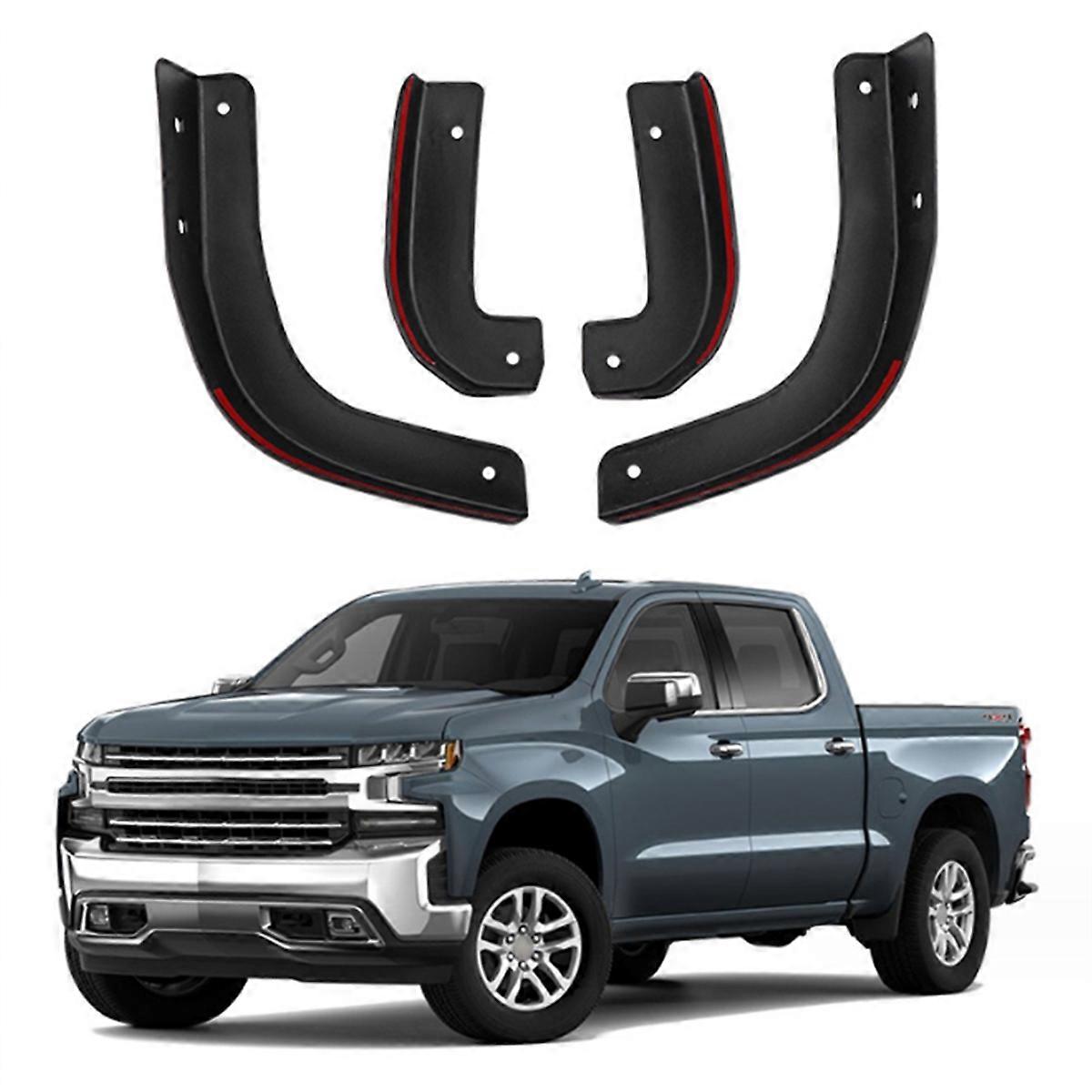Car Mudguards Splash Guards Fender Mud Flaps for Chevrolet Silverado