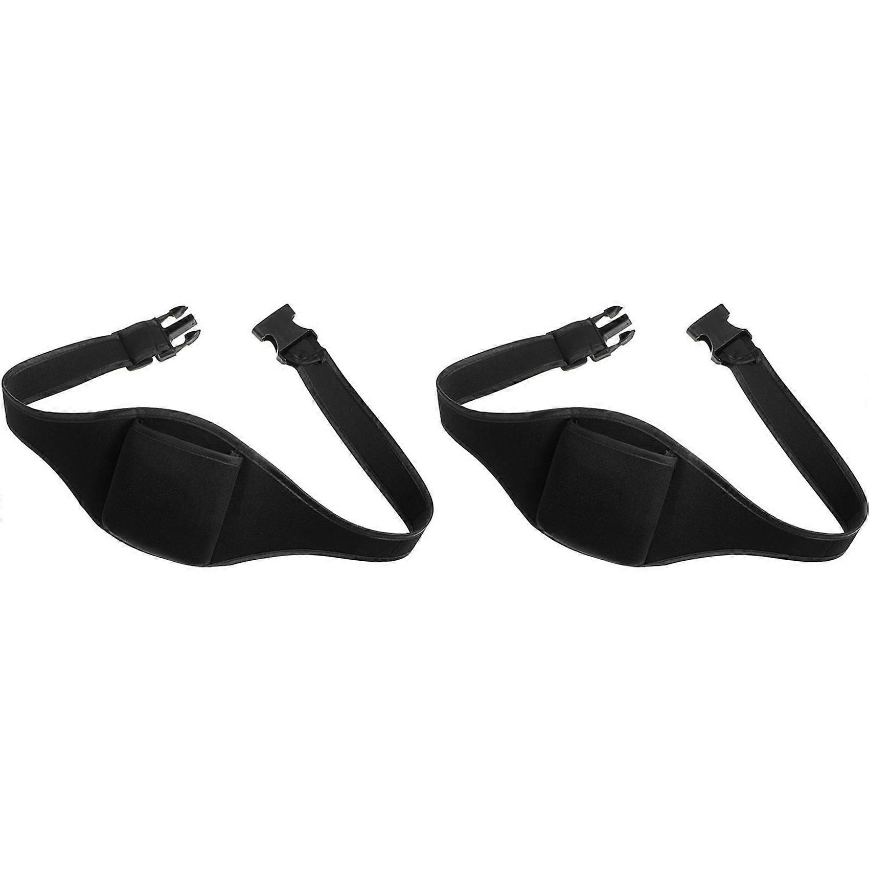 2X Microphone Belt Fitness Carrierinstructor Waist Carrying Instructors Adjustable Workout Holder Portable Running