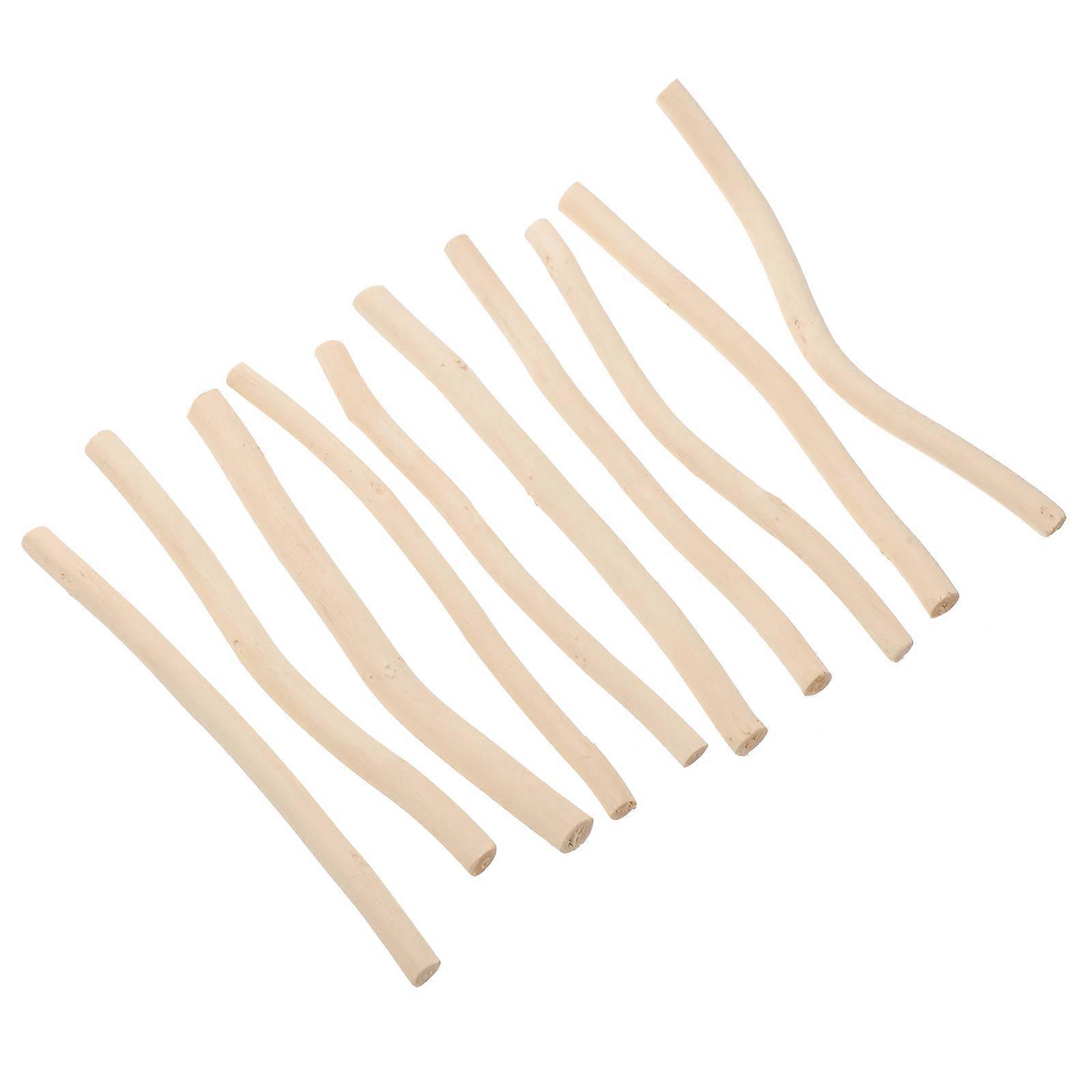 Craft Wood Sticks for DIY Crafts with 40Pcs Natural Wood Sticks