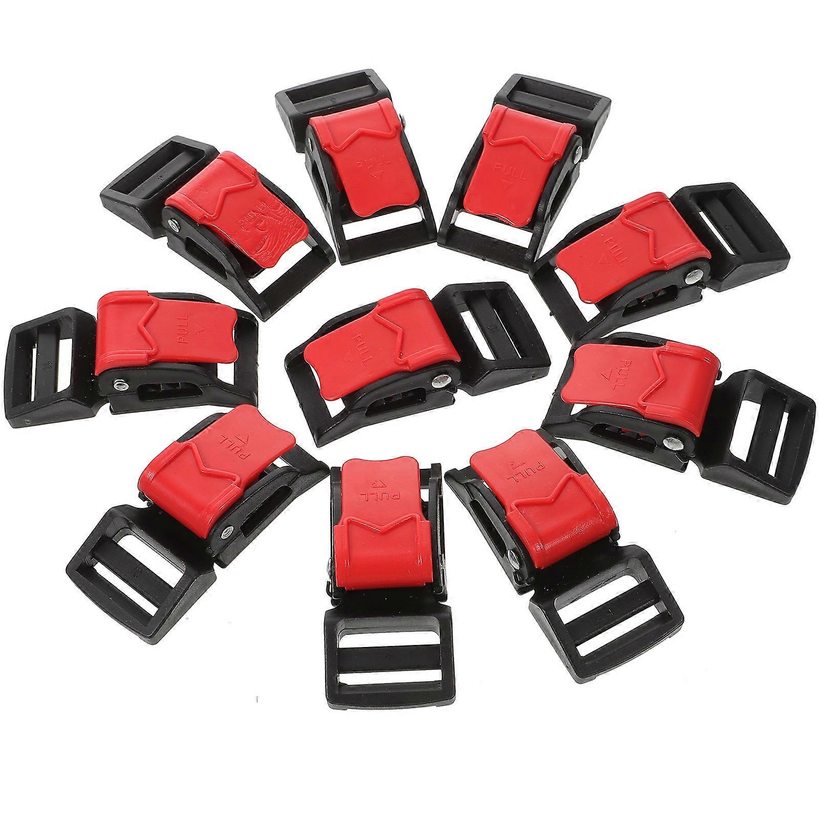 Quick Release Buckle Motorcycle Chip Strap Replacement Buckles 40Pcs