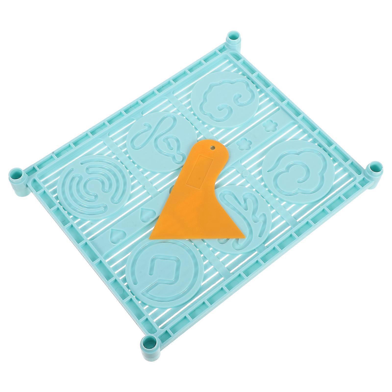 Incense Rack Drying Plastic Basking Tray for Incense Making Tools Light Green for Diy 1 Set