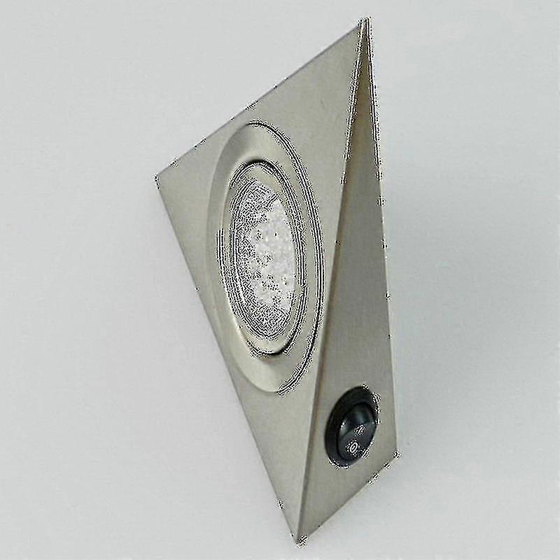 أدى ضوء المثلث تحت خزانة خزانة المطبخ مصباح مجموعات ضوء بارد / دافئ ضوء