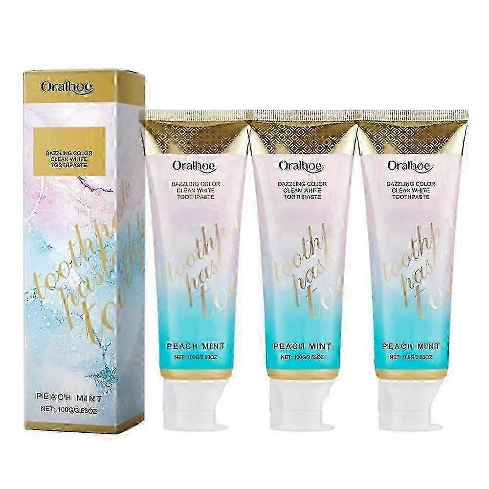 Peachloft Toothpaste,Peachloft Teeth Whitening Toothpaste,Peach Mint Toothpastes