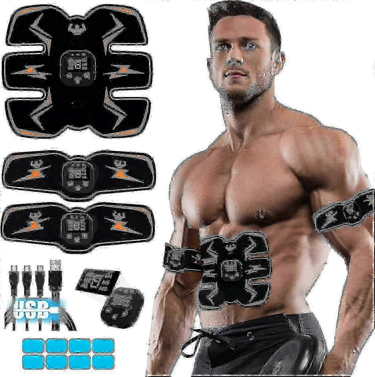 ABS Stimulator Ab Stimulator EMS Abdominal Muscle Stimulator Training Device for Core Workout and Toning