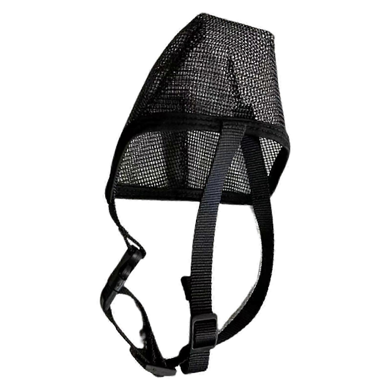 Dog Muzzle, Soft Mesh Covered Muzzles Poisoned Bait Protection With Adjustable Straps, Prevent Biting Chewing And Licking