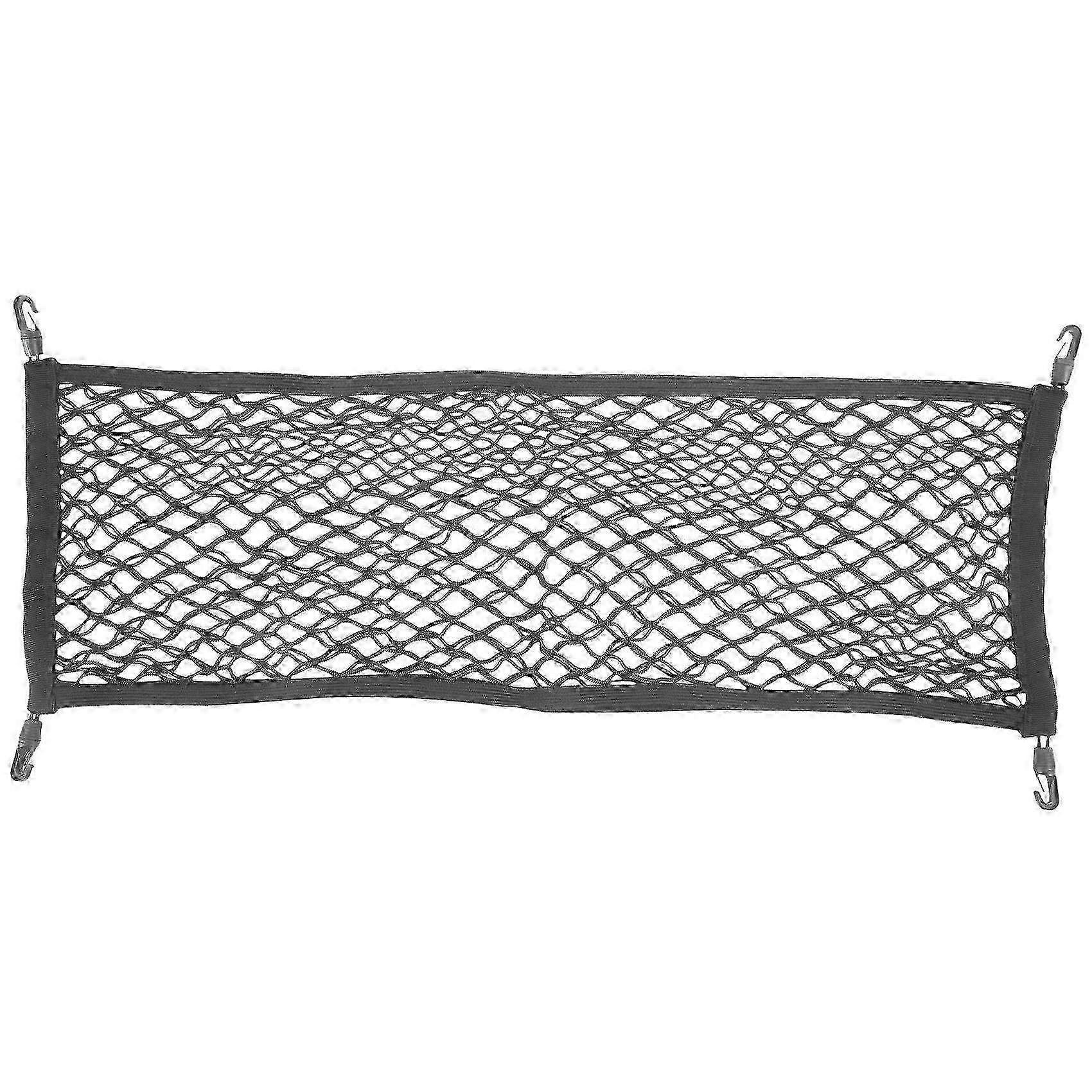 Double-Layer High Elastic Car Rear Cargo Net for SUV Car Trunk Net Organizer Automotive Cargo Nets Hwy