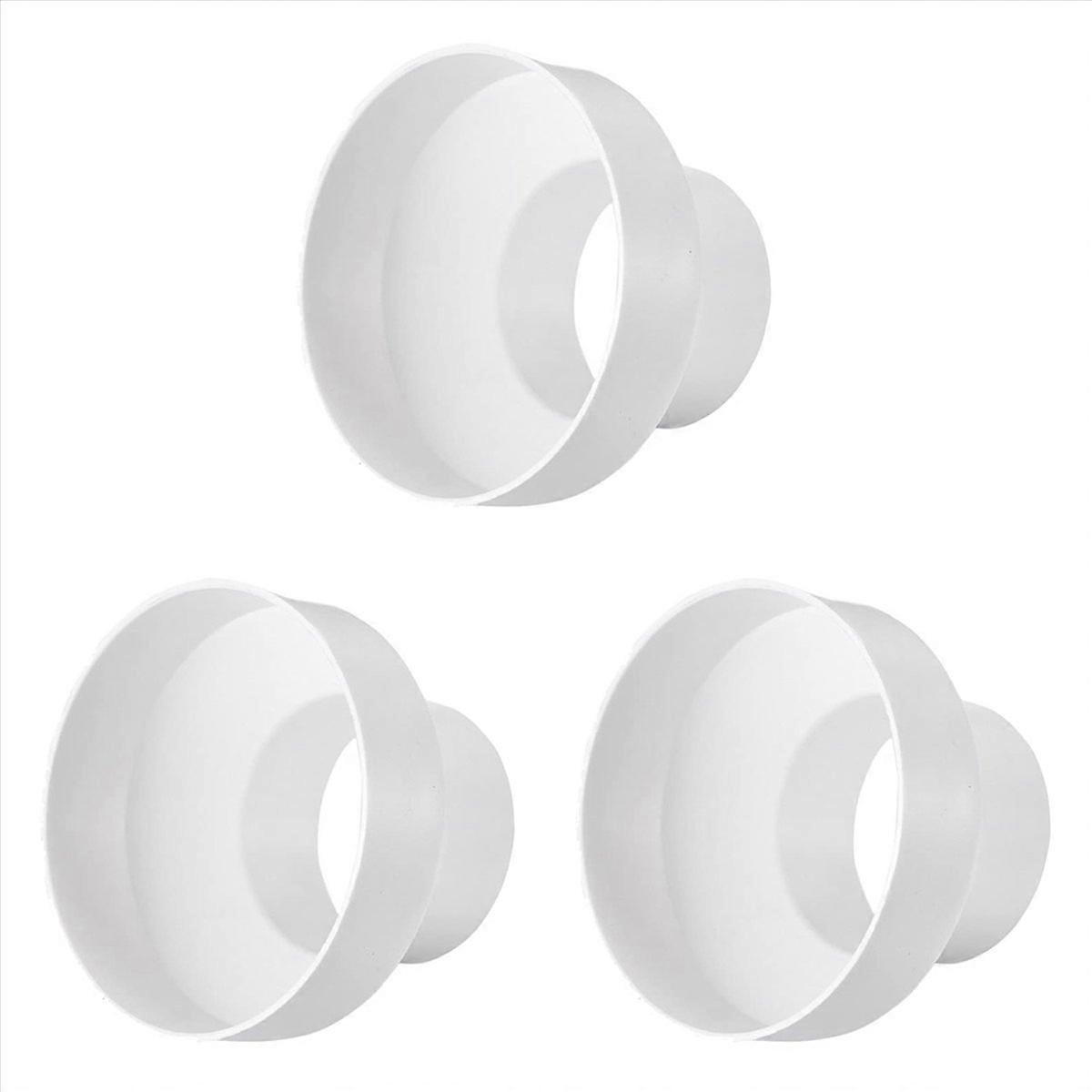 Ventilation Pipe Reducer Adapter Pipe Air Duct Adapter (200-150mm)