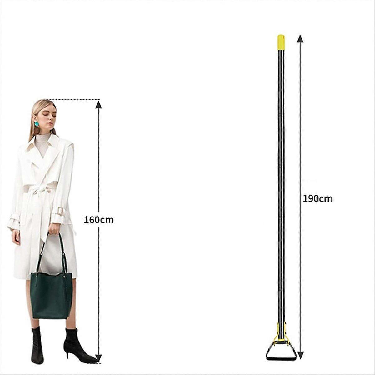 Action Hoe for Weeding Stirrup Hoe Tool for Garden 1.9m