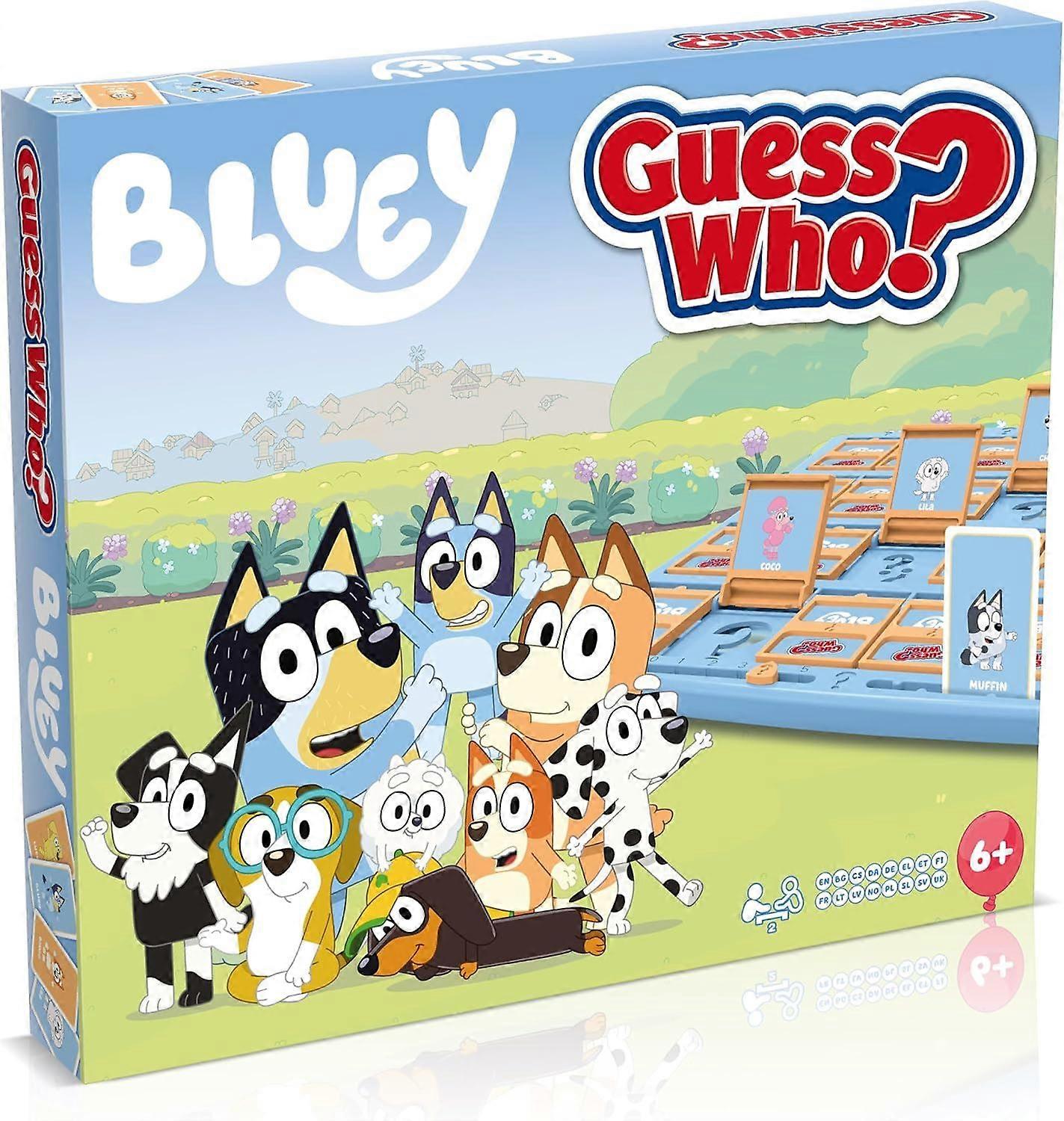 Guess Who Bluey Board Game