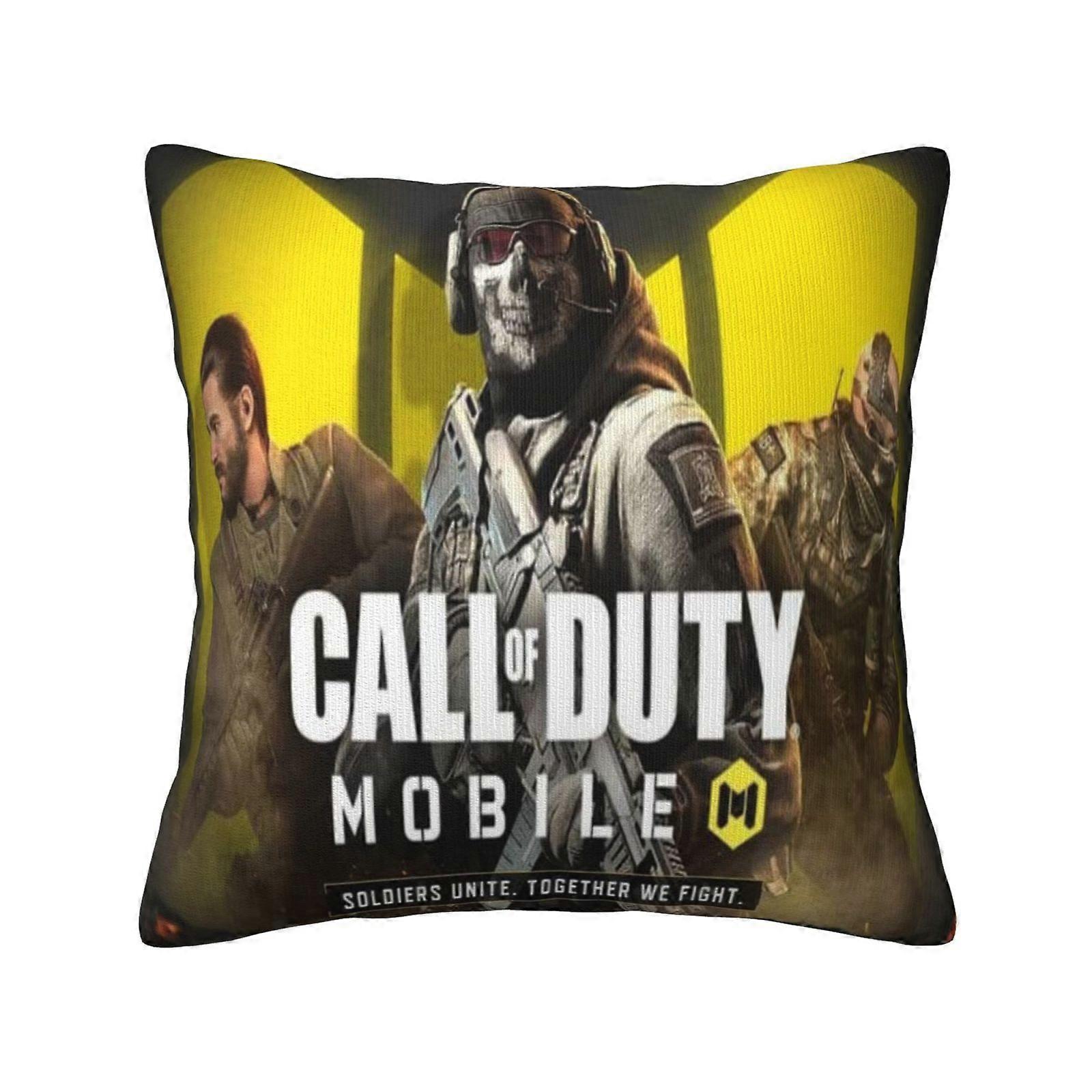 c2583 Call of Duty kuddfodral Kasta kuddfodral Mjuk polyester sofffodral för stol soffa sovrum vardagsrum heminredning yui2583