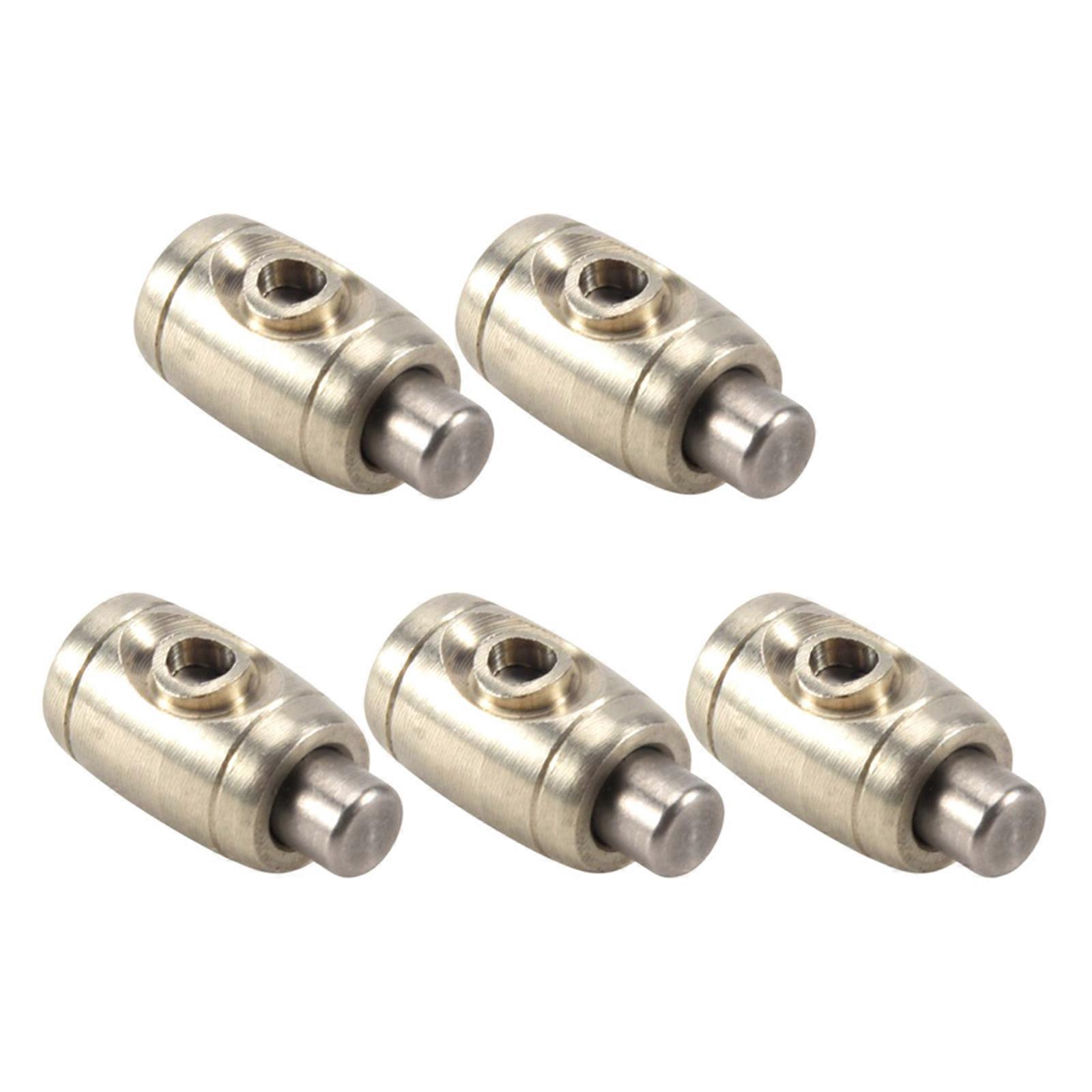 5Pcs Universal Brass Instrument Drainage Valves for Improved Acoustics Easy Rotational Installation Corrosion Resistant Multicolor