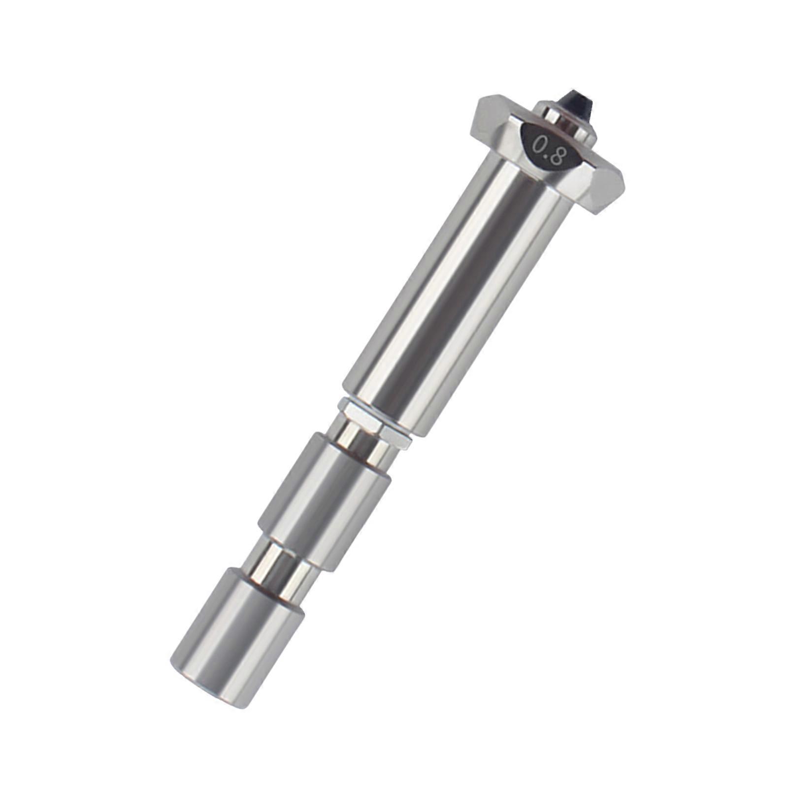 Hardened Steel 3D Printer Nozzle Heat Resistant Design Enhances Print Quality Multiple Diameter Option  0.8mm