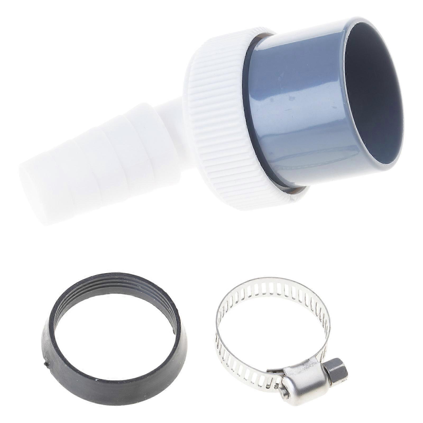 Appliance Drainage Connector Plastic Housing with Rustproof Clamps Suitable for Washers Dishwashers Flexible Inlet Multicolor