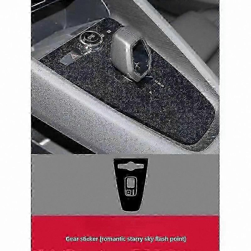 Central kontrollskyddslapp för Polestar 2 (2021-2023) Skyddande tillbehörspanelskydd