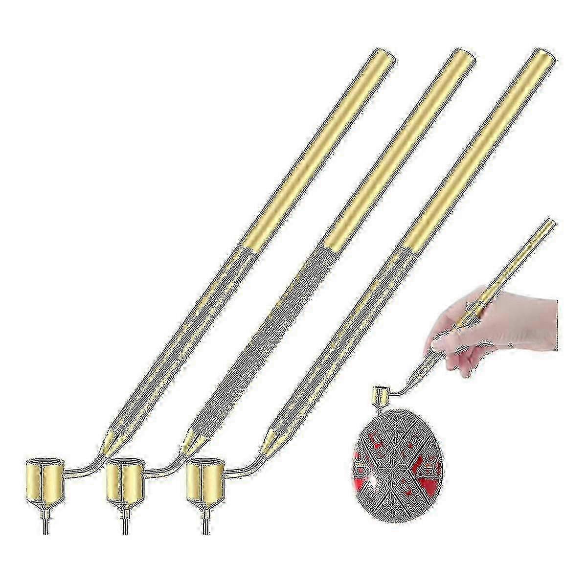 Set Of 3 Pysanka Set Hot Wax Ing Pens For Rative Arts For Eggs Pysanky Fian