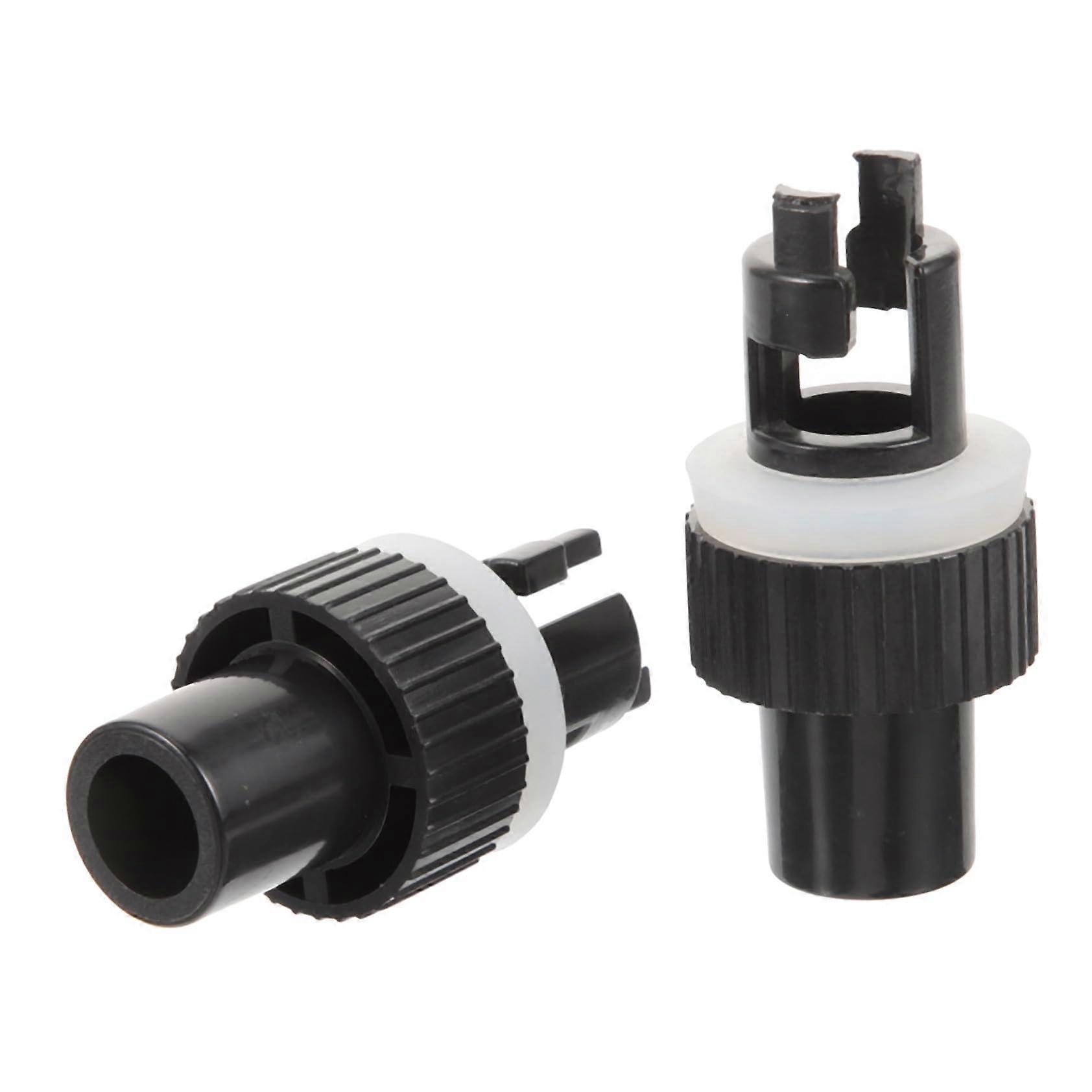 Boat Inflate Valve Adapter AntiLeakage Tool 2Pack for Kayaks Inflatable Dinghies PVC Replacement Accessories