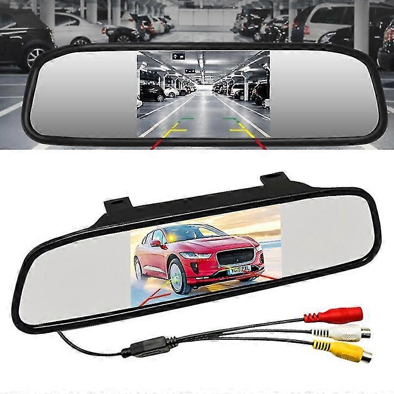 High-definition Lcd Monitor Display Reversing Car Screen 2 Way Video Input