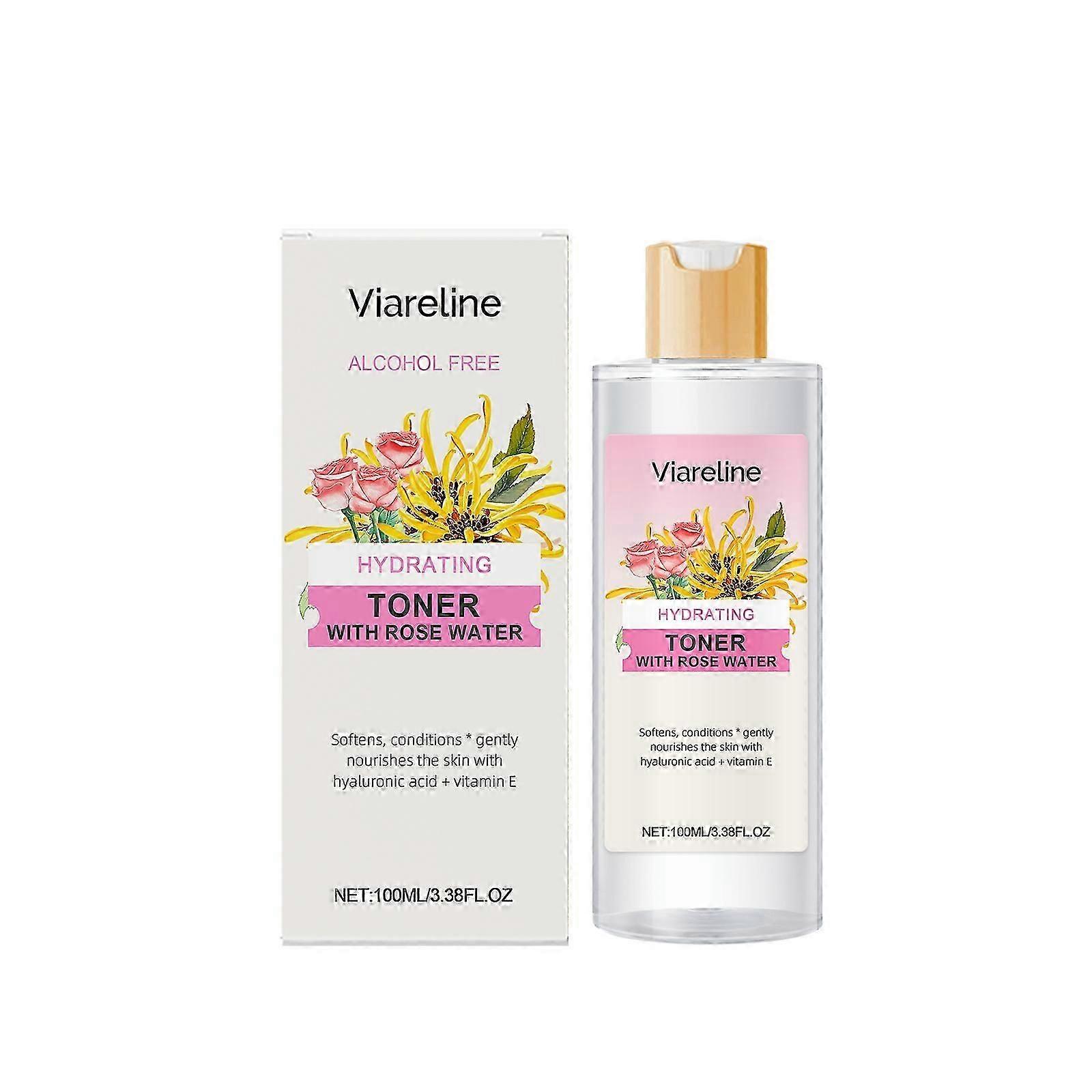 ウィッチヘーゼルローズトナー - ハイドレーティング&ナリッシングフェイシャルトリートメント、100ml