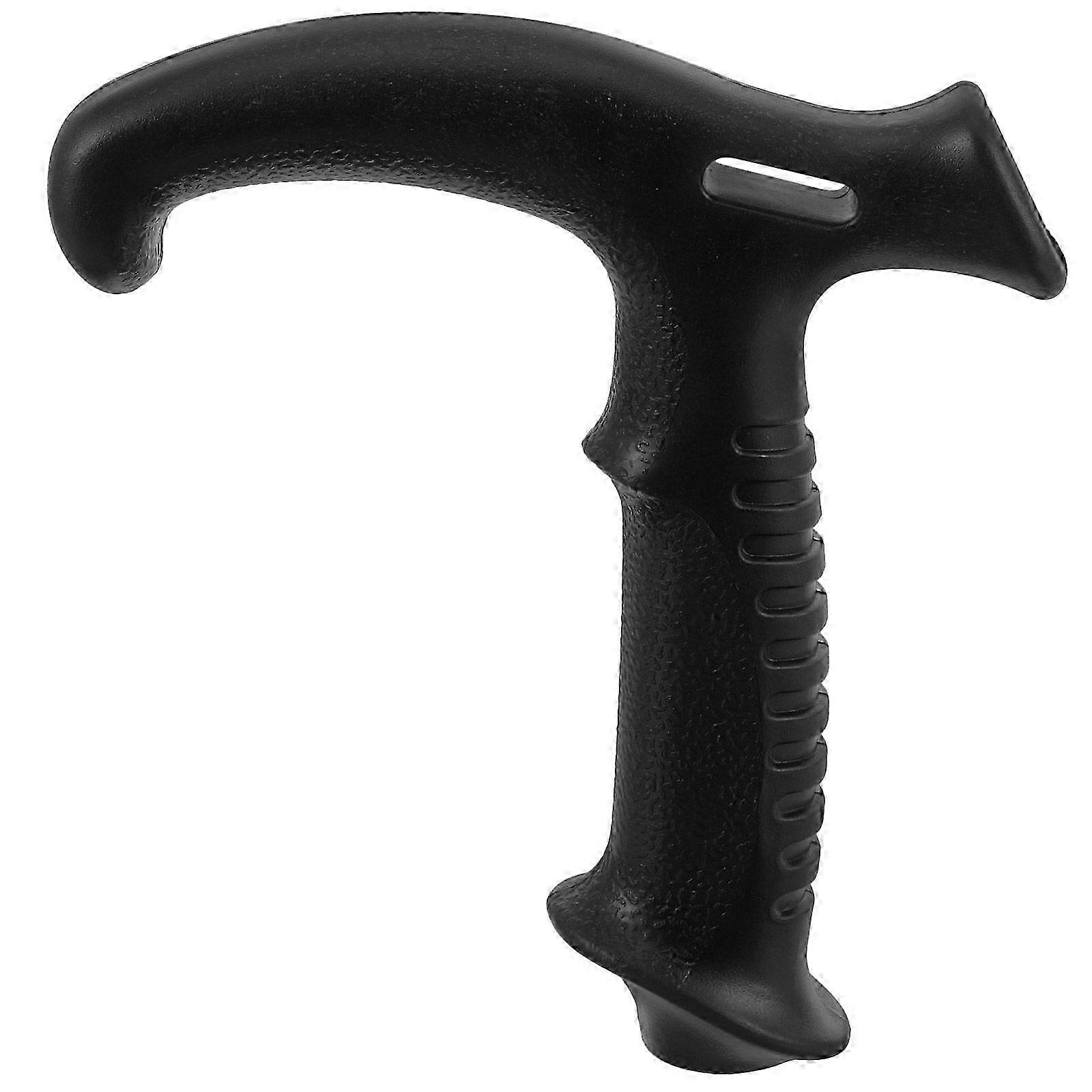 Stick Handle T-shape Ergonomic Cane Handle Walking Hiking Stick Accessory Edition 1107
