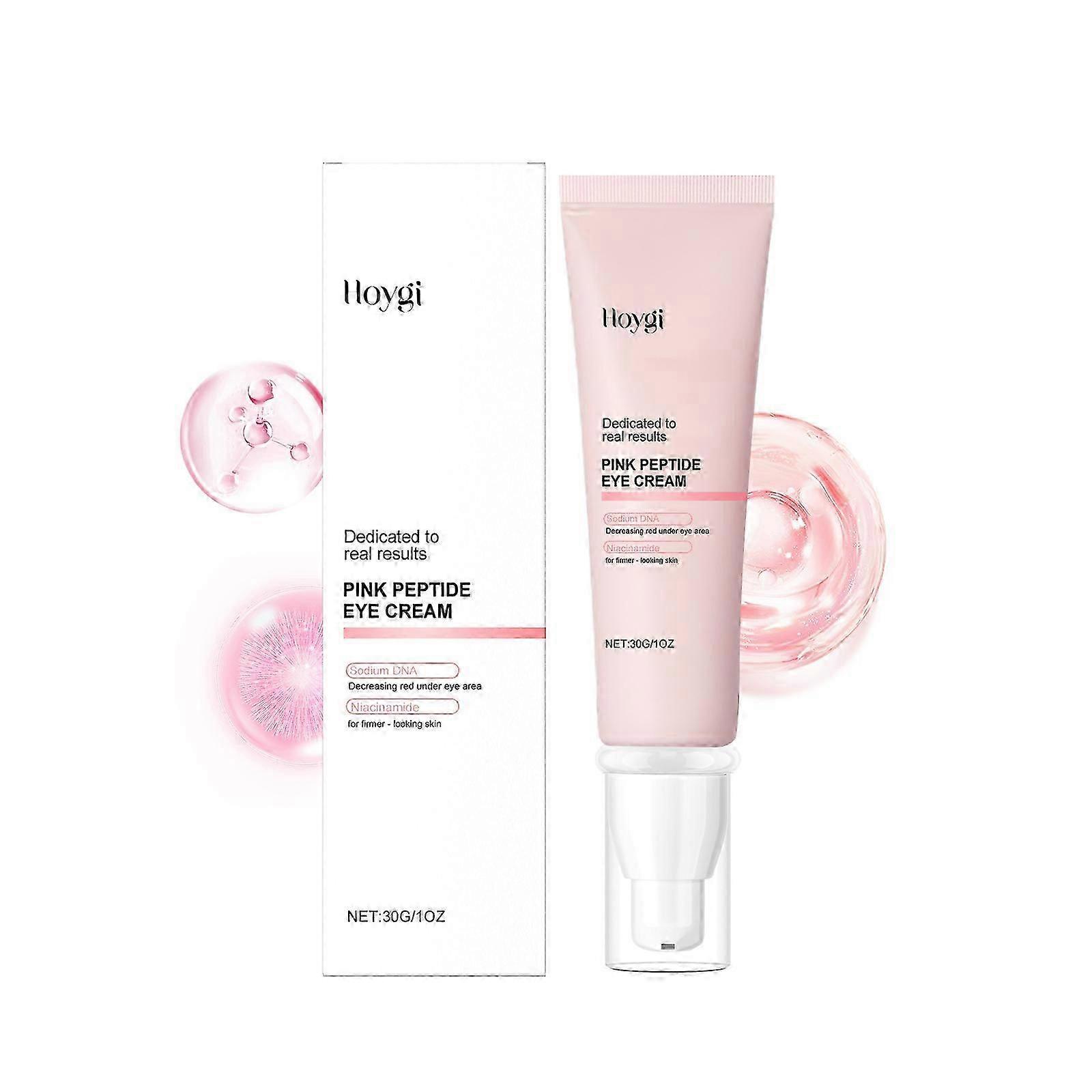 Hoygi Pink Peptide Eye Cream Is A Gentle, Moisturizing And Hydrating Eye Cream That Helps Improve Fine Lines Around The Eyes