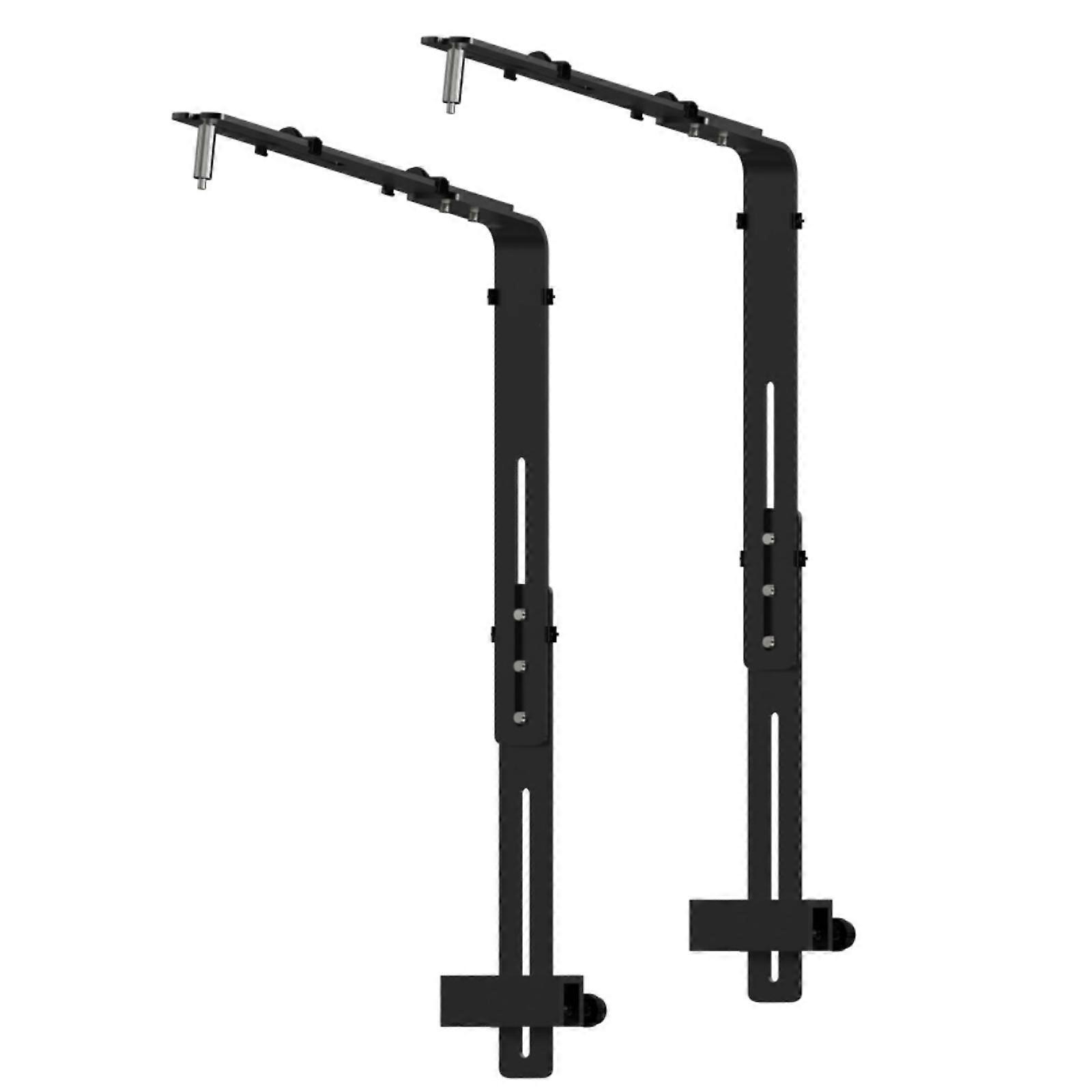 2pcs Fishtanks Lamp Holder With Height Adjustment Modern Design Light Support Bracket For Aquariums Lighting Stability Multicolor