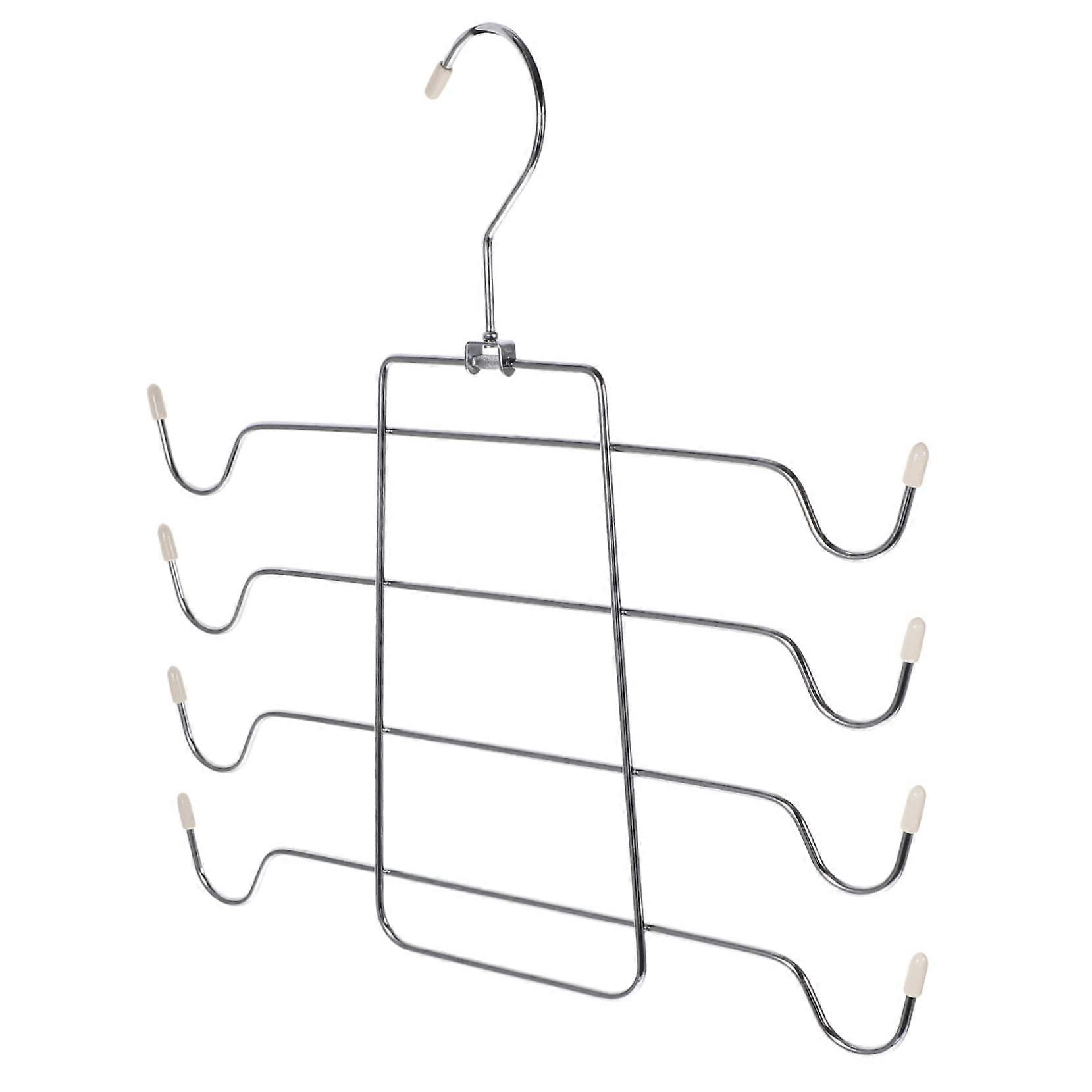 2 Pack Space Saving Clothes Hangers with Non Slip Design for Closet Organization and Wardrobe Storage