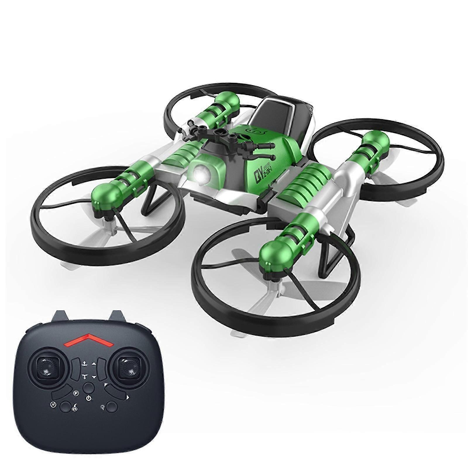 Unique 2 en 1 Drone pliant et véhicule de moto multi fonction double mode drone déformé