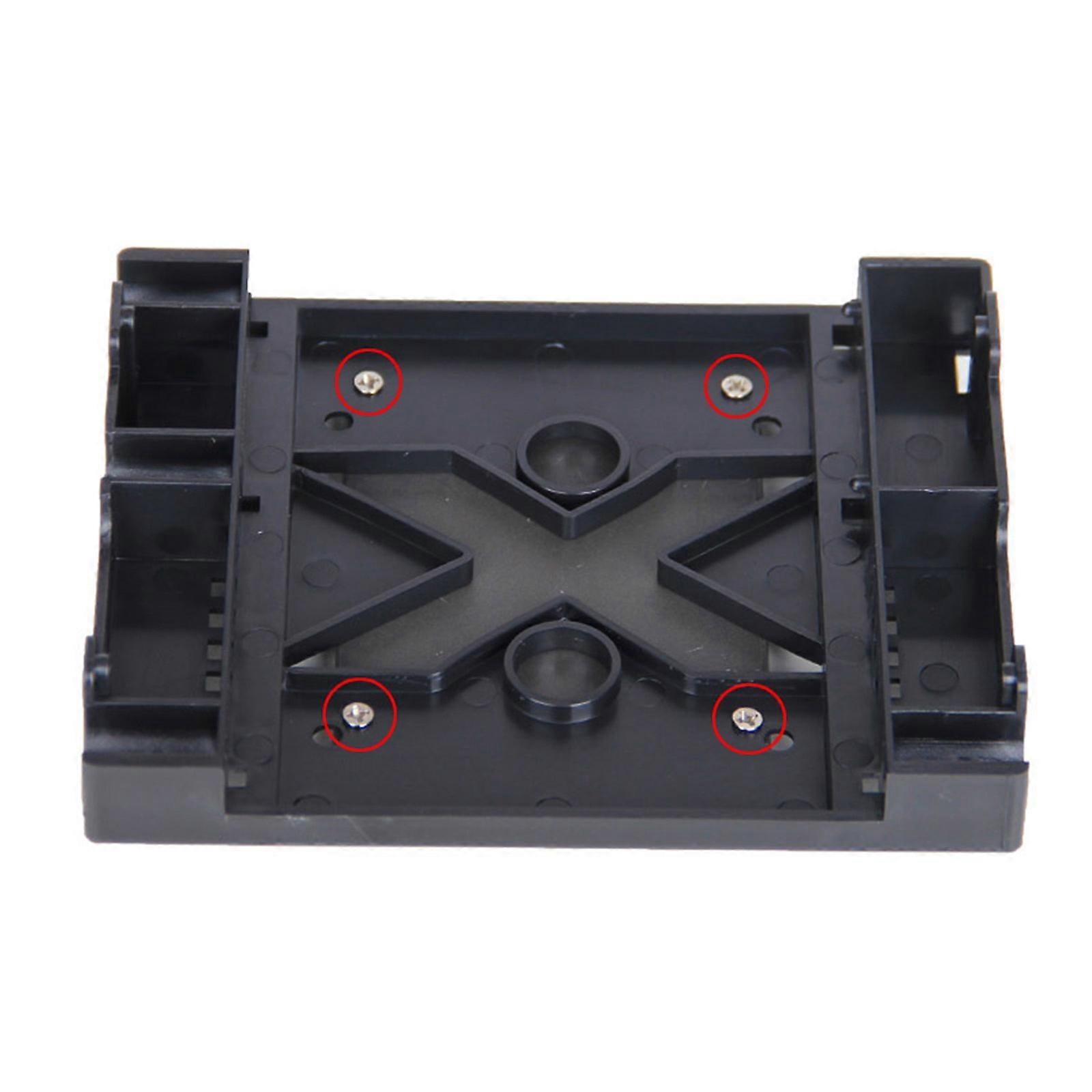 Simplified SSD Adapter Bracket Dock for 2.5" 3.5" SSD to 5.25" Optical Drive Slot Conversion Support 8CM Fan Holder Multicolor