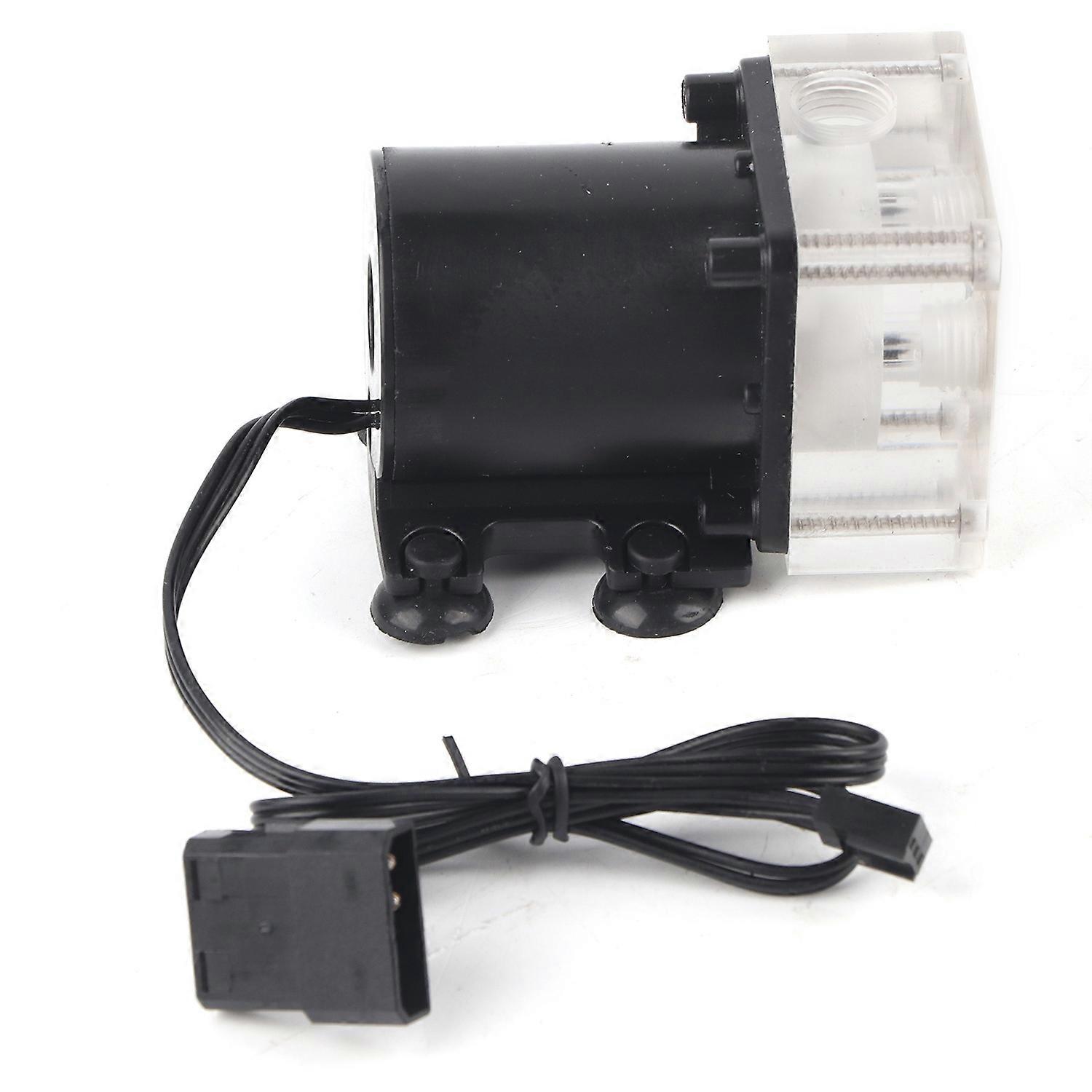 Noiseless CPU Water Bump Computer Water Cooling System Pump G1/4 Thread for PC 500L/H