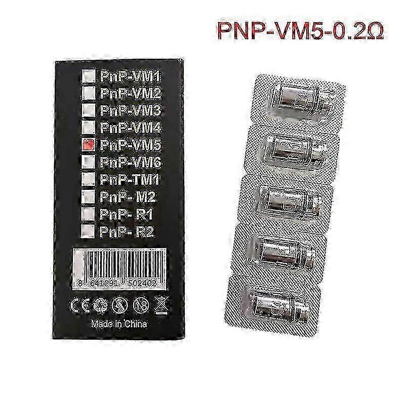 w 5pcs/box Voopoo Pnp Coil Vm1/vm3/vm5/r1/m2atomization Replacement Coreyj51-3