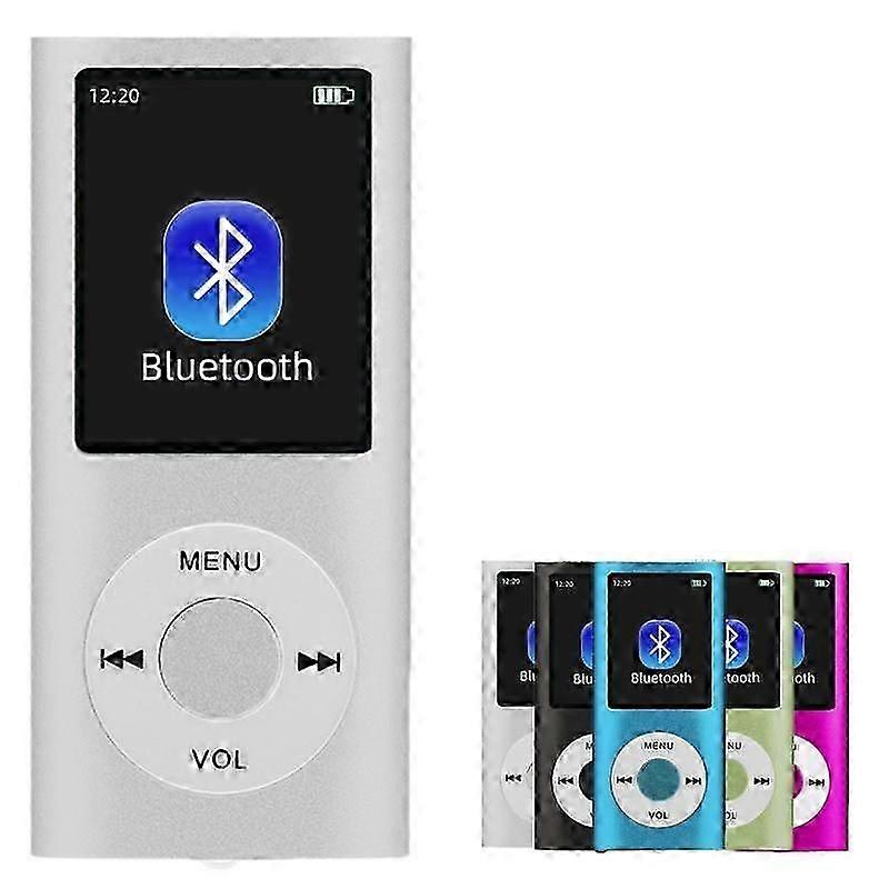 Mp3 player/Mp4 player, portable Mp3 music player with memory SD card ultra-thin classic digital LCD screen 1.82'