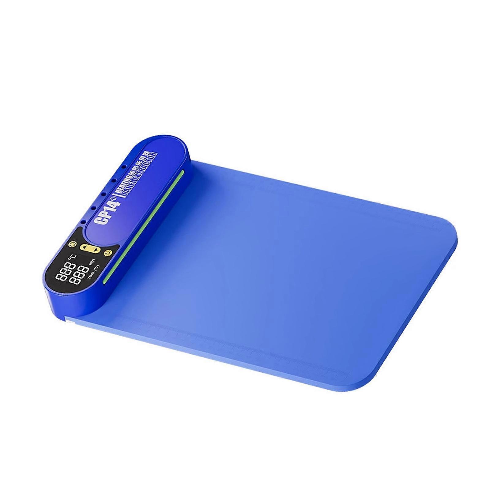 Intelligent Temperature Control Heating Pad Tablet Screen Removal Tool Double USB Port Dust Detection Light Storage Tray Multicolor