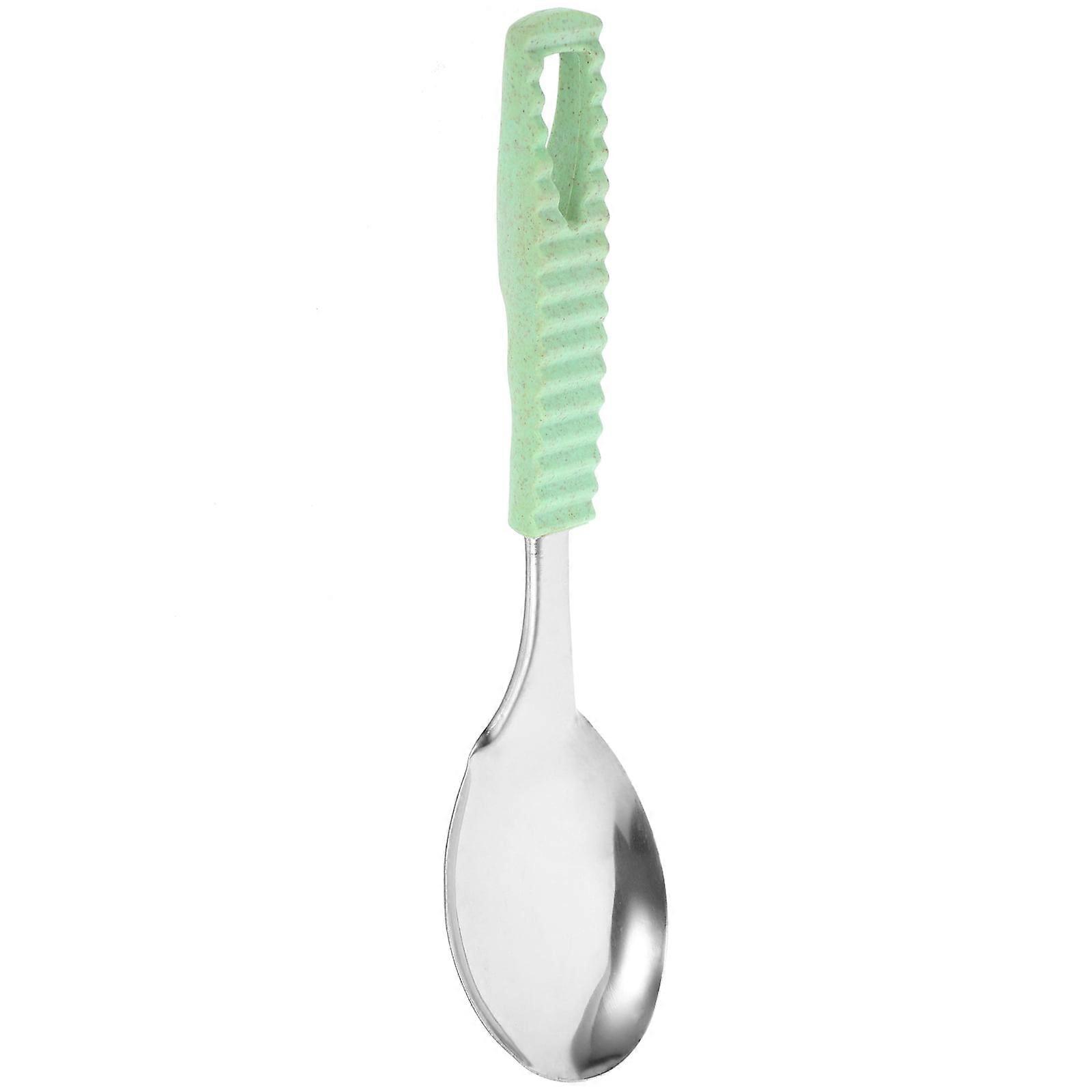 2 Count Silverware Flatware Pasta Strainer Ladle Set Stainless Steel