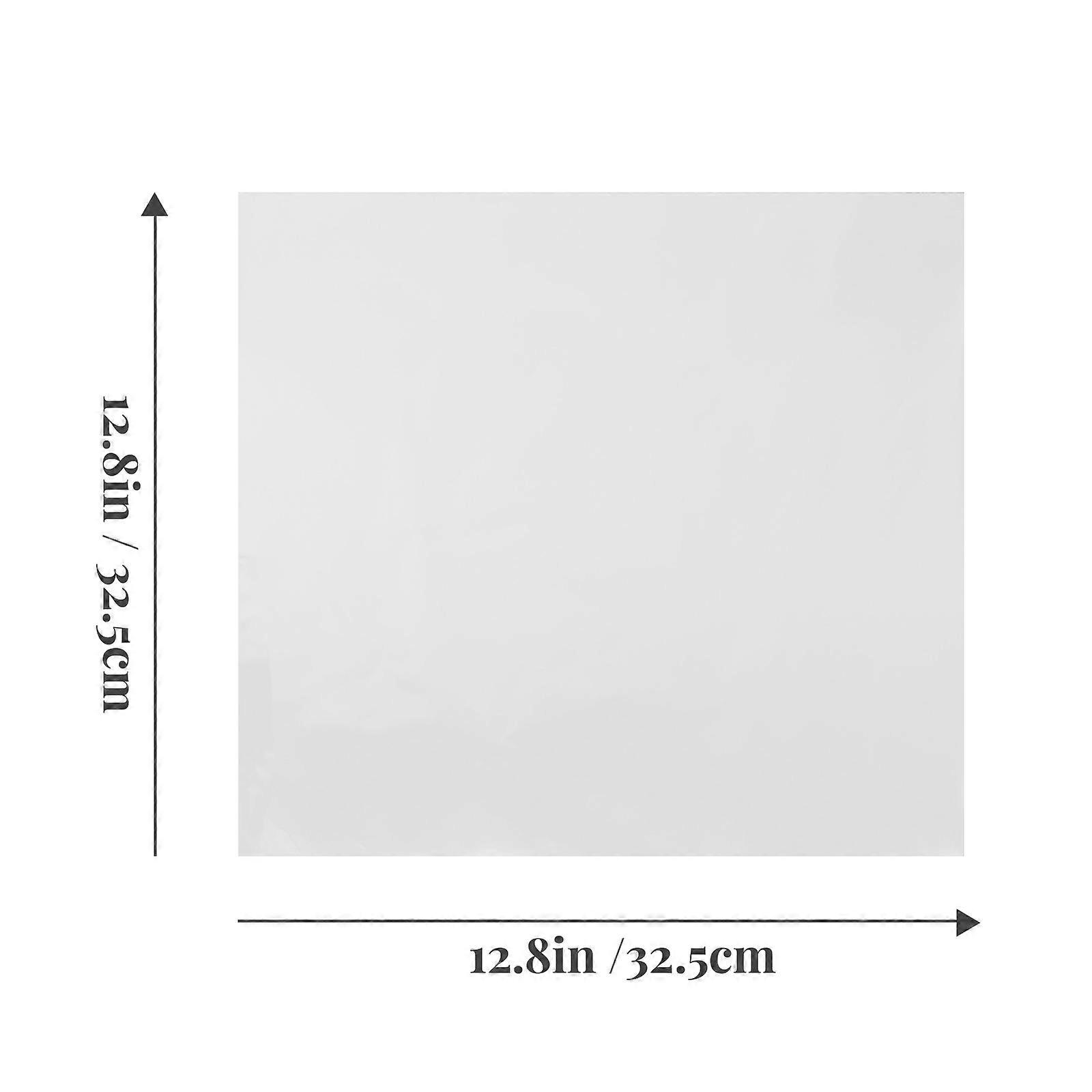 White Vinyl Record Sleeve Protective Outer Sleeves Self-Adhesion 50Pcs