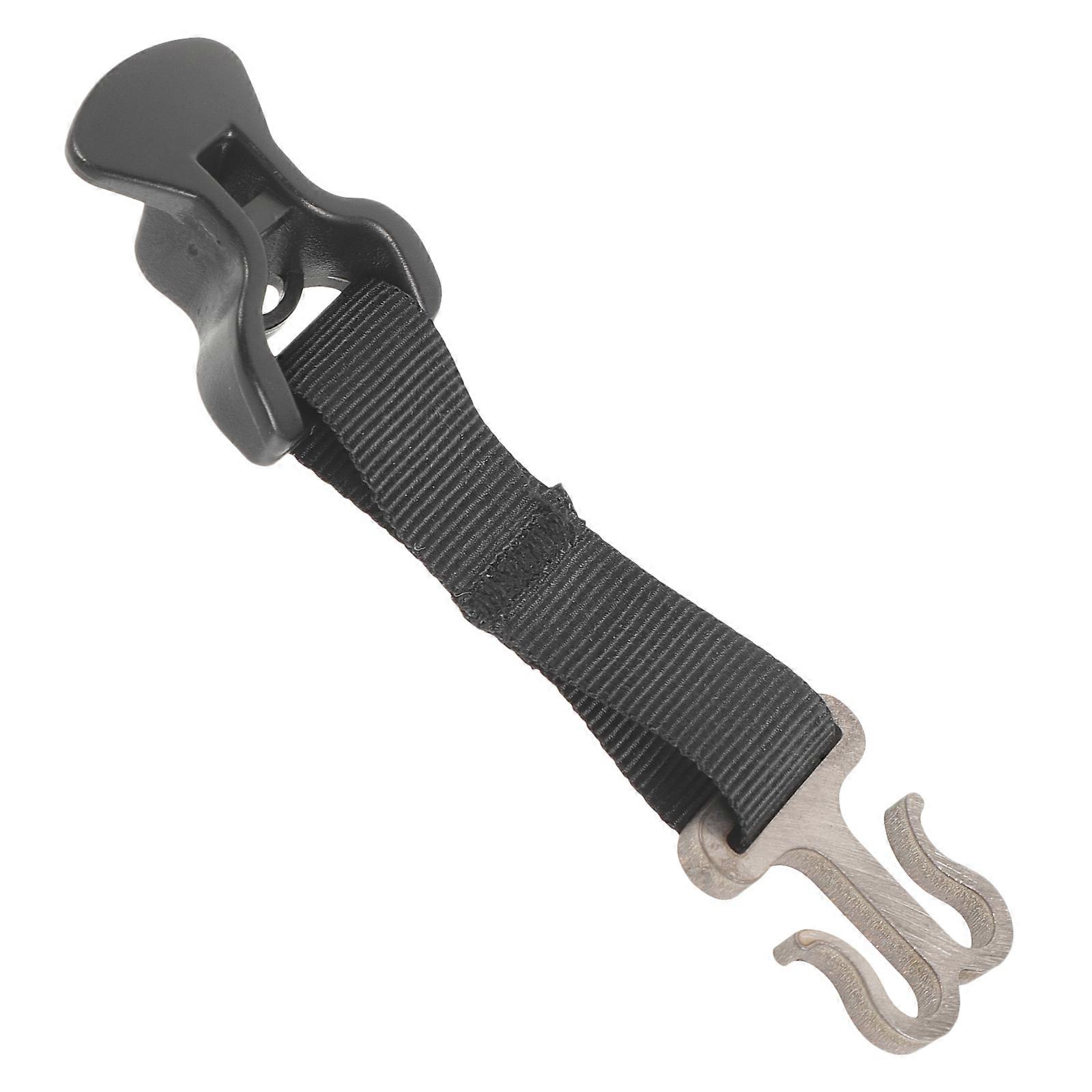 Tent Rope Hook Outdoor Camping Multi Function Adjustable Guy Ropes Wind Ropes Double Hook Design Portable 1Set