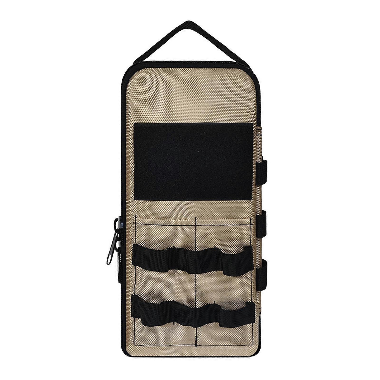 Efficient Tool Storage Solution Waterproof Coating Protects Tool Reinforced Stitching Comfortable Carry Portable Design Multicolor