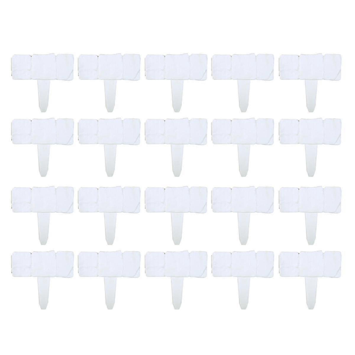 Red Sheet Plastic Fence, Partition Fence, Imitation Stone Courtyard Lawn Villa Decoration Small Fen js