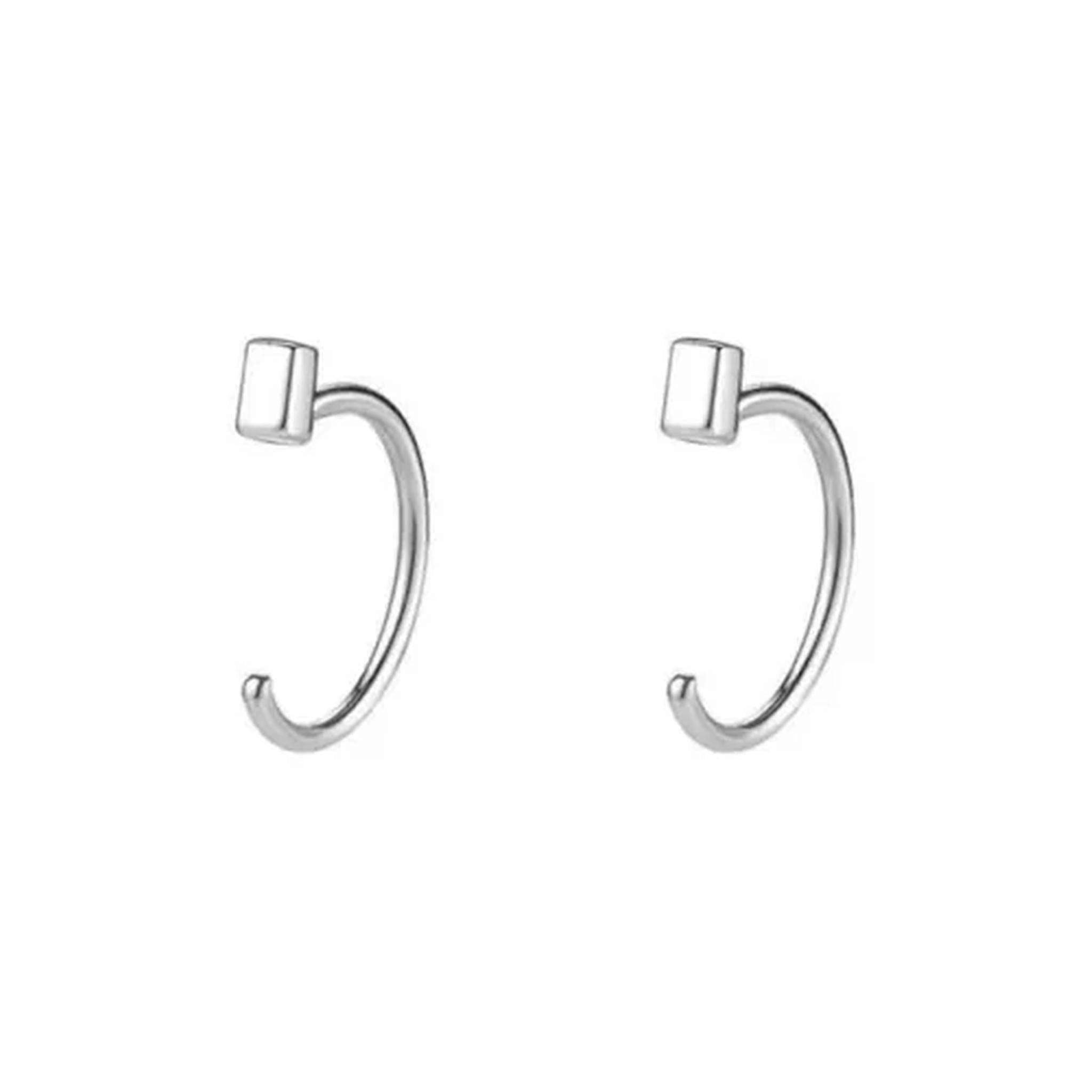 RSAMD 1Pair Exquisite Earring Piercing Ear Hook Ear Bone Ring Hot Trendy Stud Earrinjo-A1