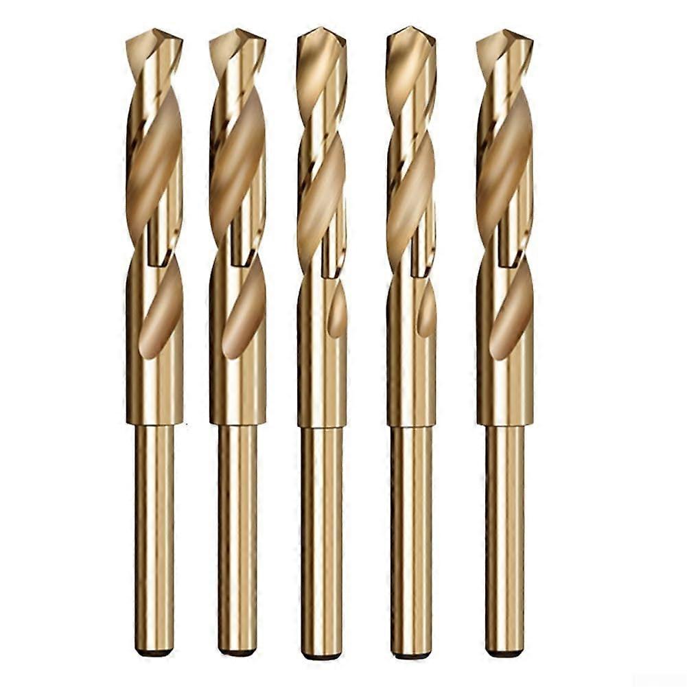 HSS Cobalt Coated Drill Bit with Reduced Shank 1315mm for Metal & Blacksmith Work Gold