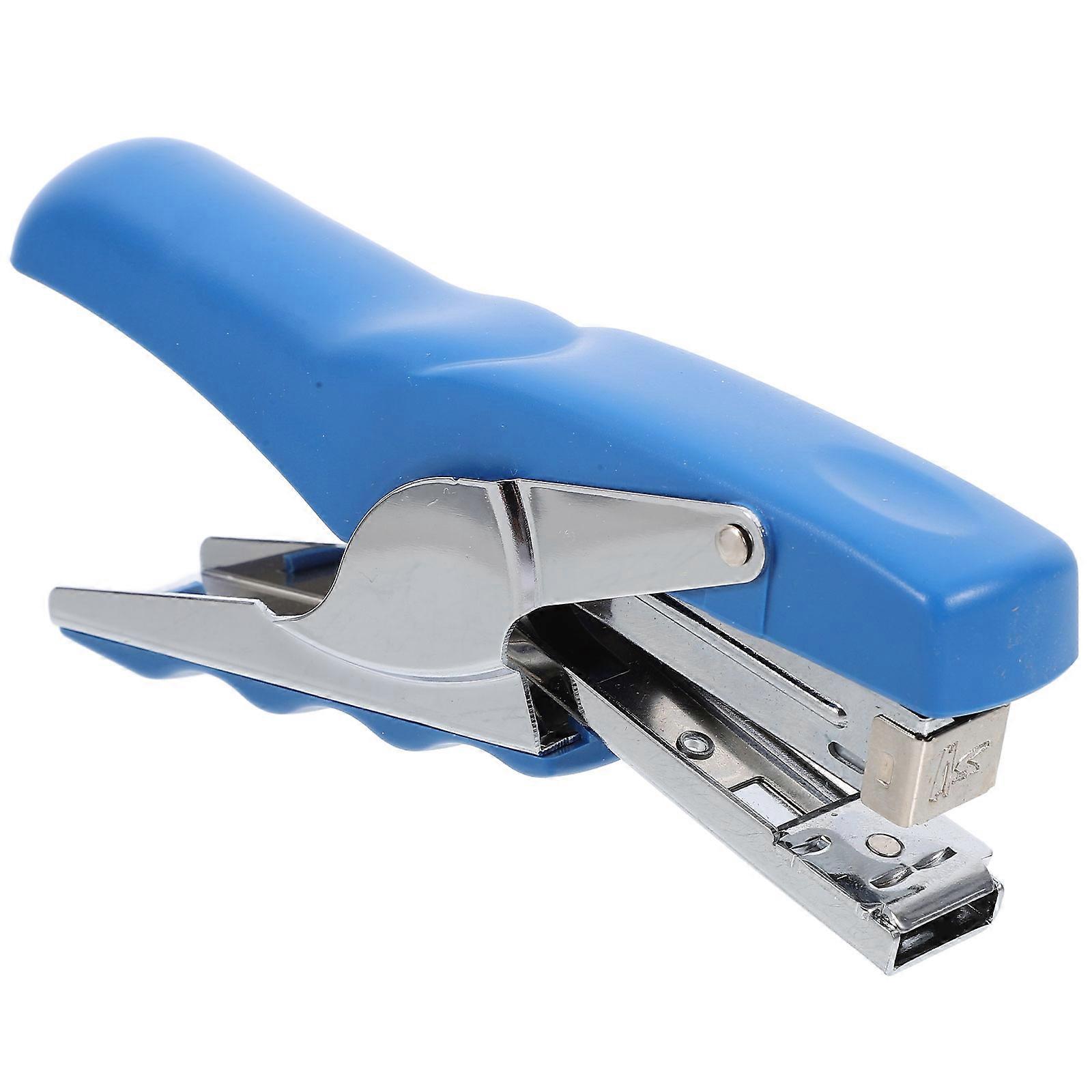 Multi-Function Stapler Paper Stapler For Home Supplies Blue Securing Documents 1Pcs