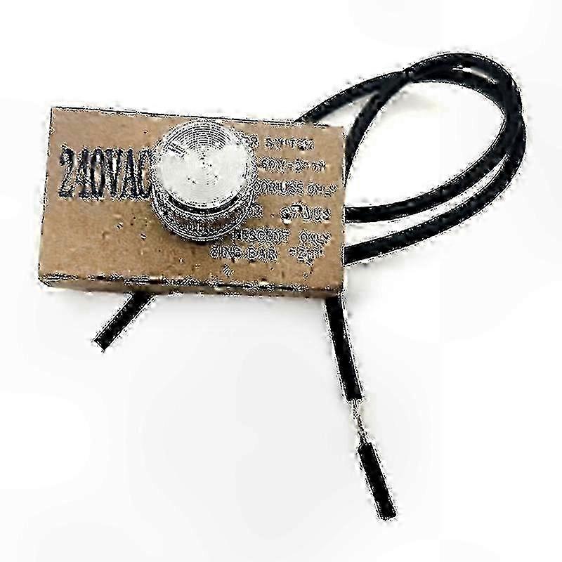 Lamp Dimmer Switch, 300W Rotary On-Off Control, Stepless LED Dimming Solution