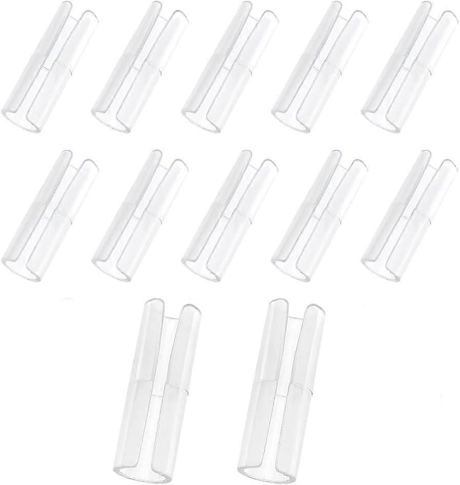 20Pcs Bed Sheet Grippers Holders Mattresses Clear Bed Clips Plastic Sheet Fasteners for Keeping Mattresses with Raised Edge Comfortable Hold Slip and 