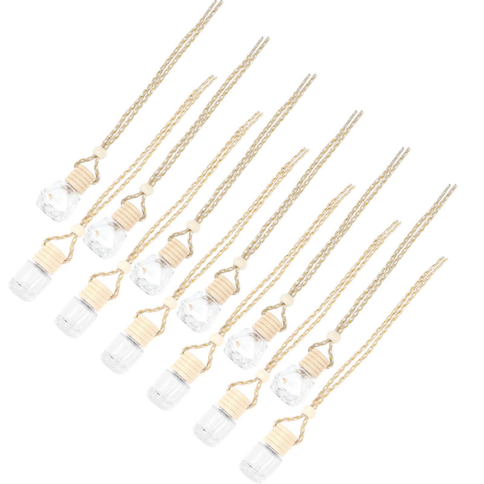 Car Perfume Bottle Hanging Diffuser with 36Pcs for Aromatherapy Use