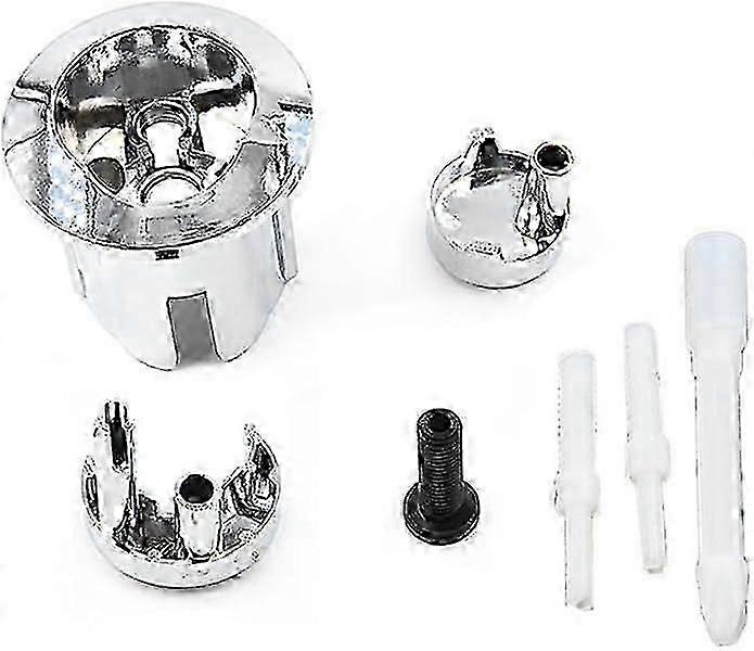 Roca Dual Flush Chrome Push Button Replacement Compatible with Roca Toilets