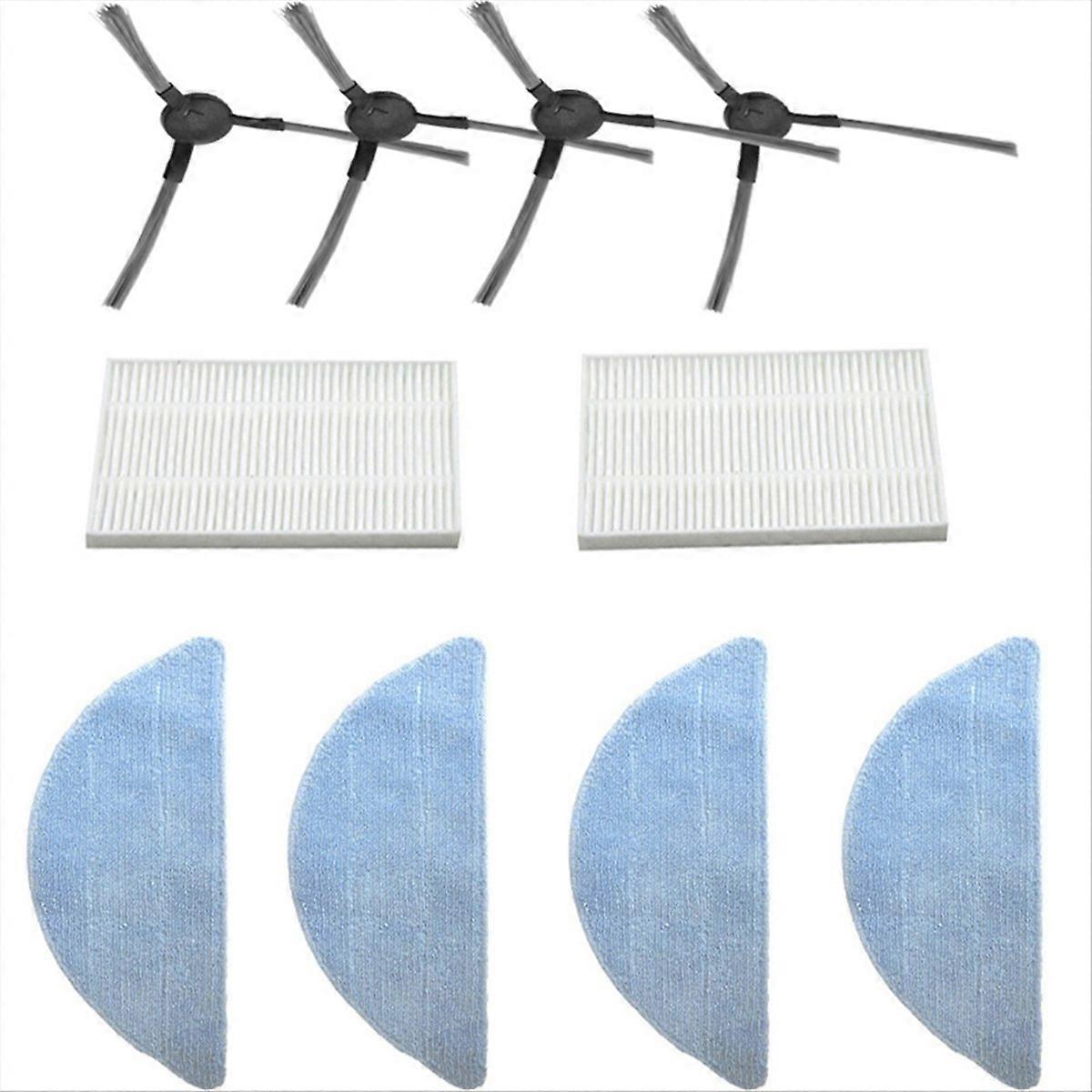 Main Side Brush Filter Mop Cloth Kit for Q5 800t