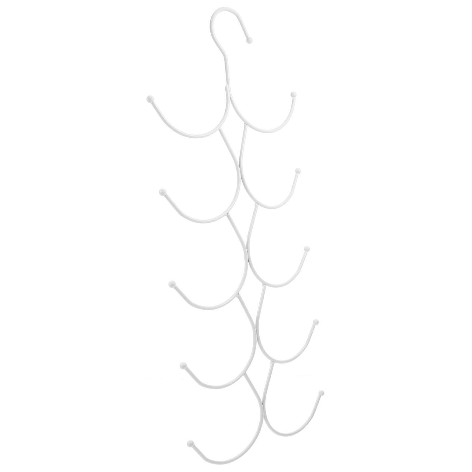 Scarf Hanger Multilayer Iron for Clothes Space Saving Organizer