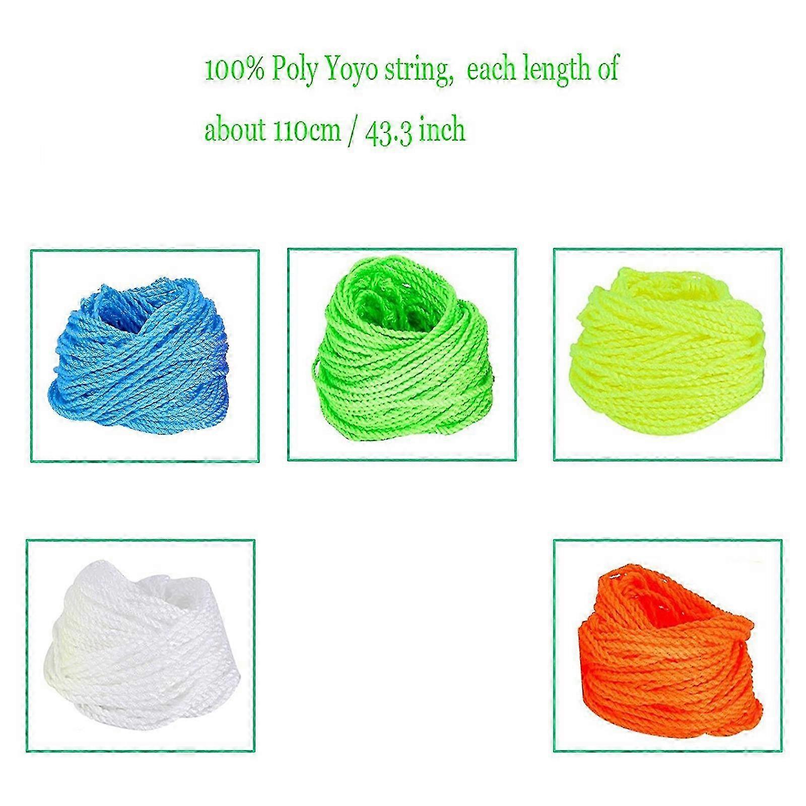 Professional 5 Pcs Yoyo Strings (Color Random), Yoyo Glove, Yoyo Bag