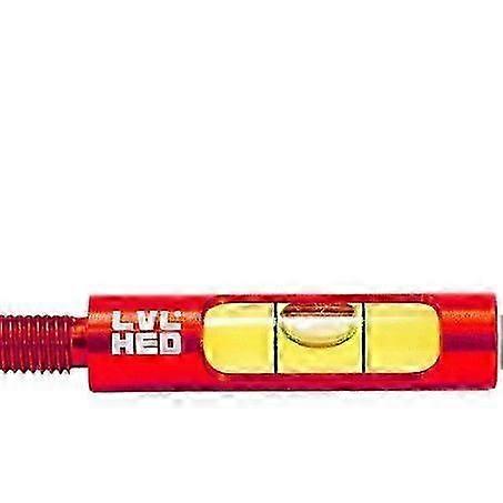 Hole Bow Level, Lightweight Archery Bow Leveling Tool for Sight, Easy to Use, for Rest and D-Loop Tuning, Aluminum Screw-in Bow Level, Fits Most Compo