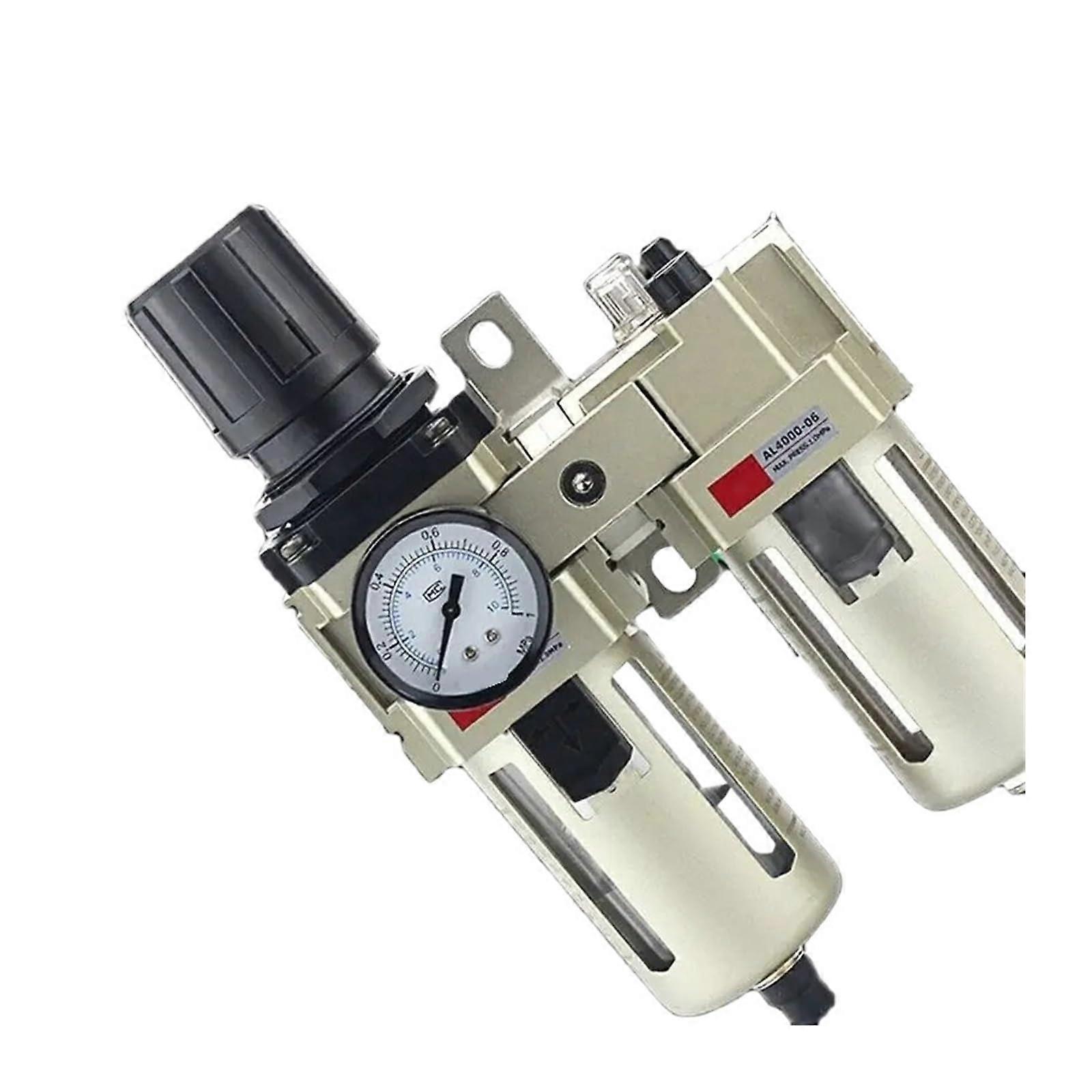 AC501010D Pneumatic Air Filter Regulator with Water Separator Manual Drain for Air Compressor